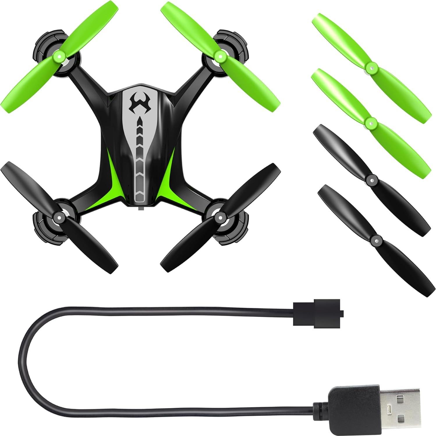 Dron Nano Sky Viper 18774 Negro/Verde 0.22 kg