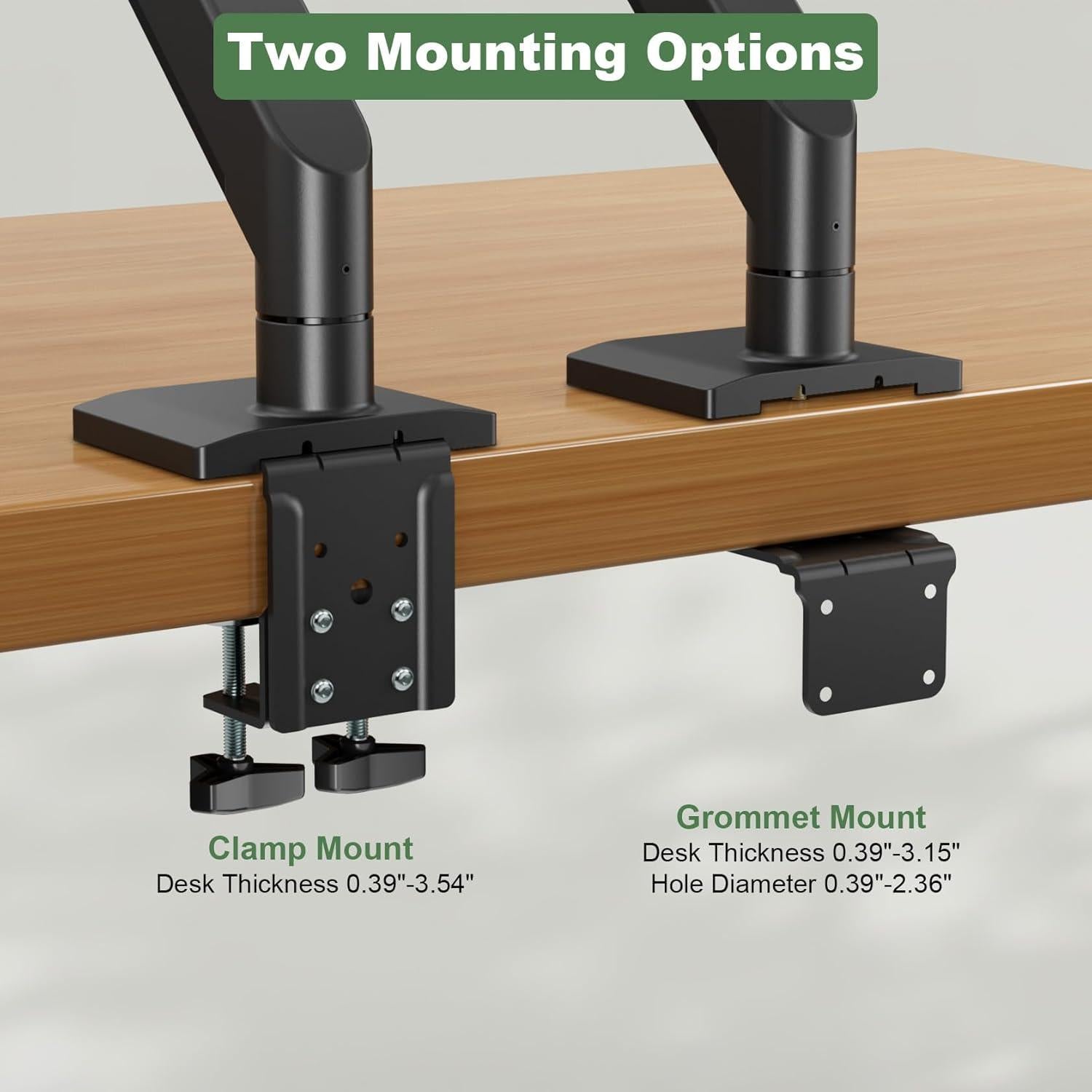 Brazo de Monitor UPGRAVITY para Pantallas 17-57" hasta 25kg