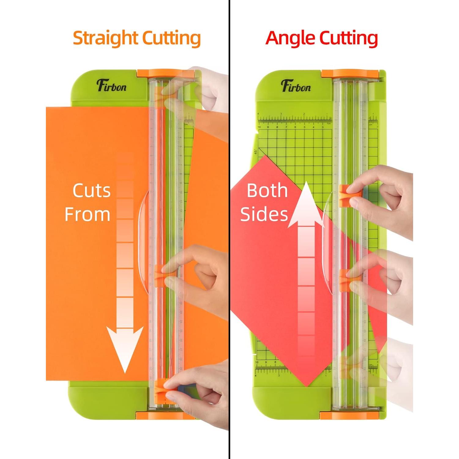 Cortadora de Papel Firbon Verde A4 30.48 cm Manual