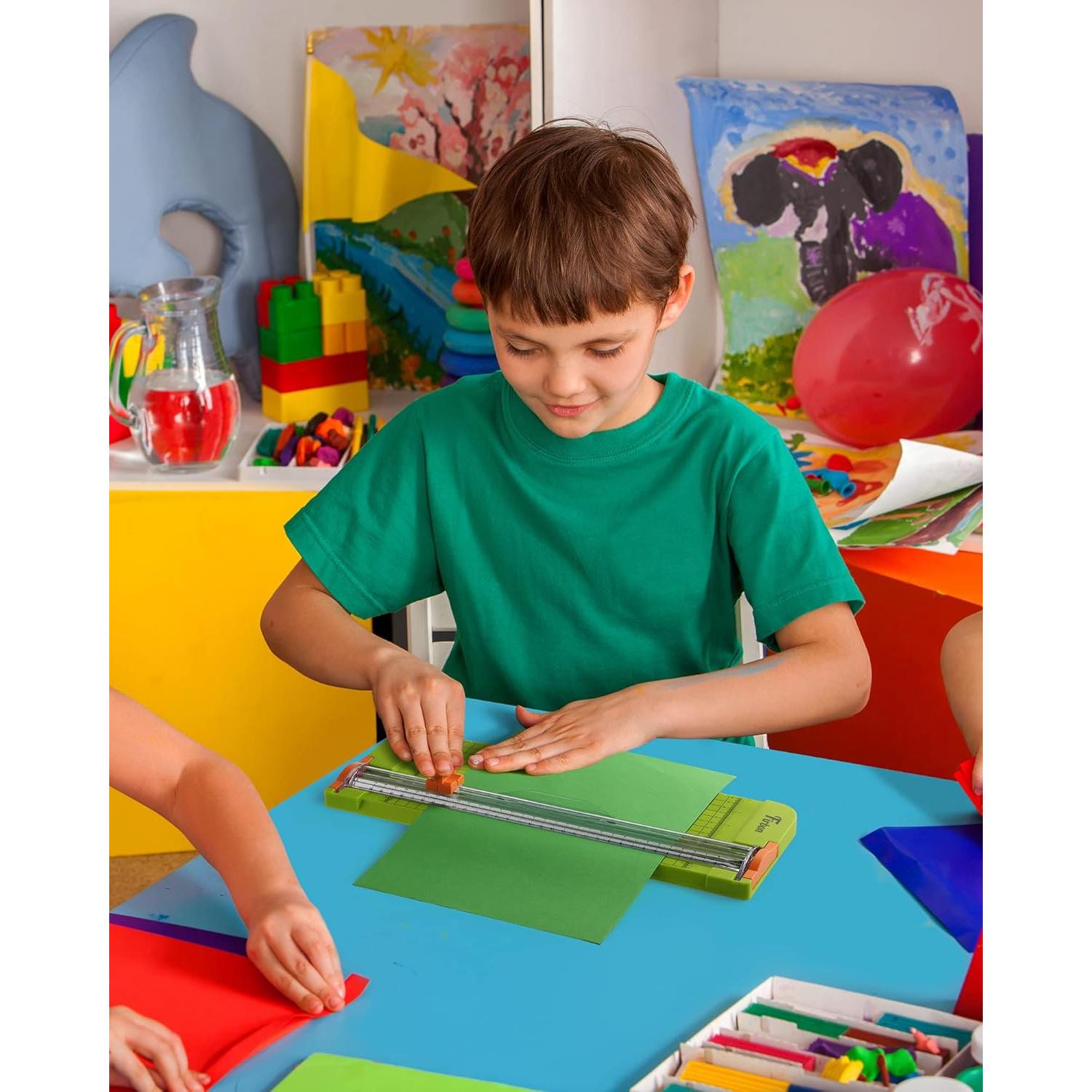 Cortadora de Papel Firbon Verde A4 30.48 cm Manual