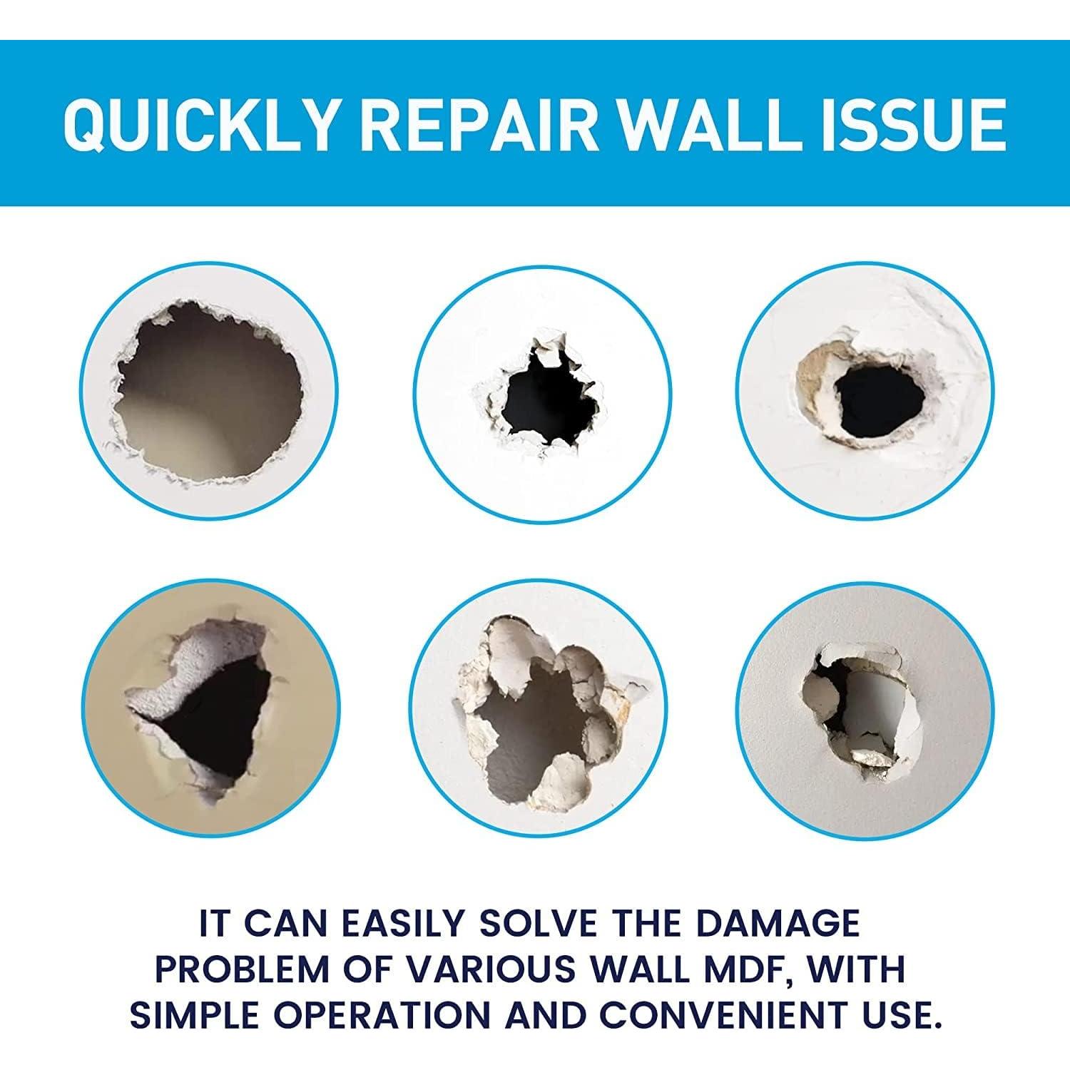 Kit de Reparación de Pared Boncart - Masilla 100g y Parche 2" a 4"