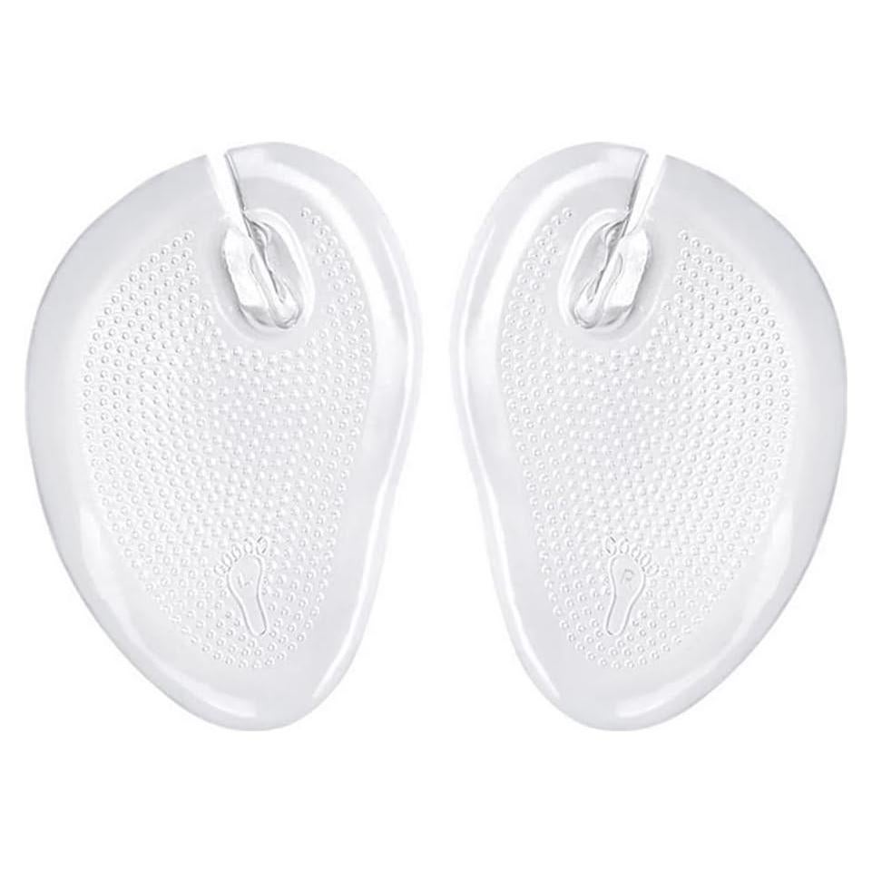 3 Pares Almohadillas de Gel Silicona Transparente para Dedos
