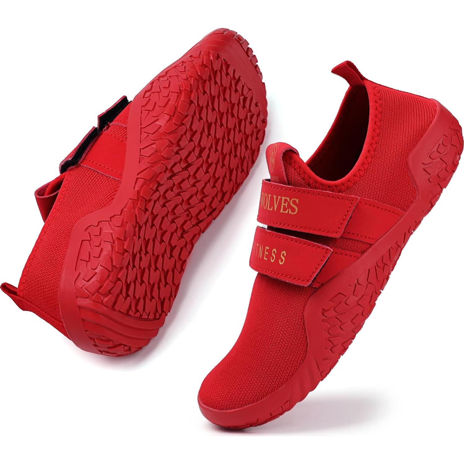 Zapatos de Fitness Skerxut SJG-001 Unisex Rojo 5M/4H