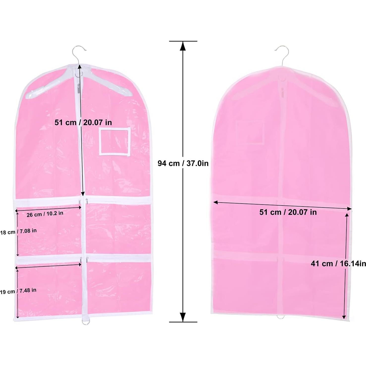 Bolsa de baile para niños WJWSKI rosa 93.98 cm impermeable