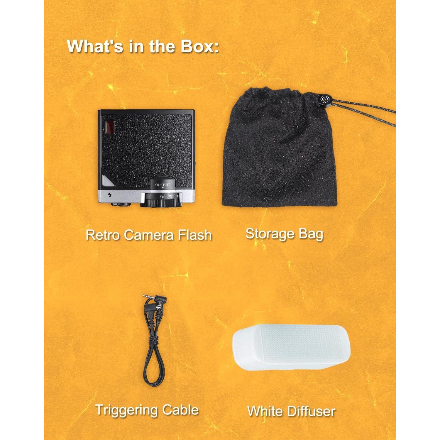 Flash Godox Lux Junior Retro para Cámara - Speedlite GN12