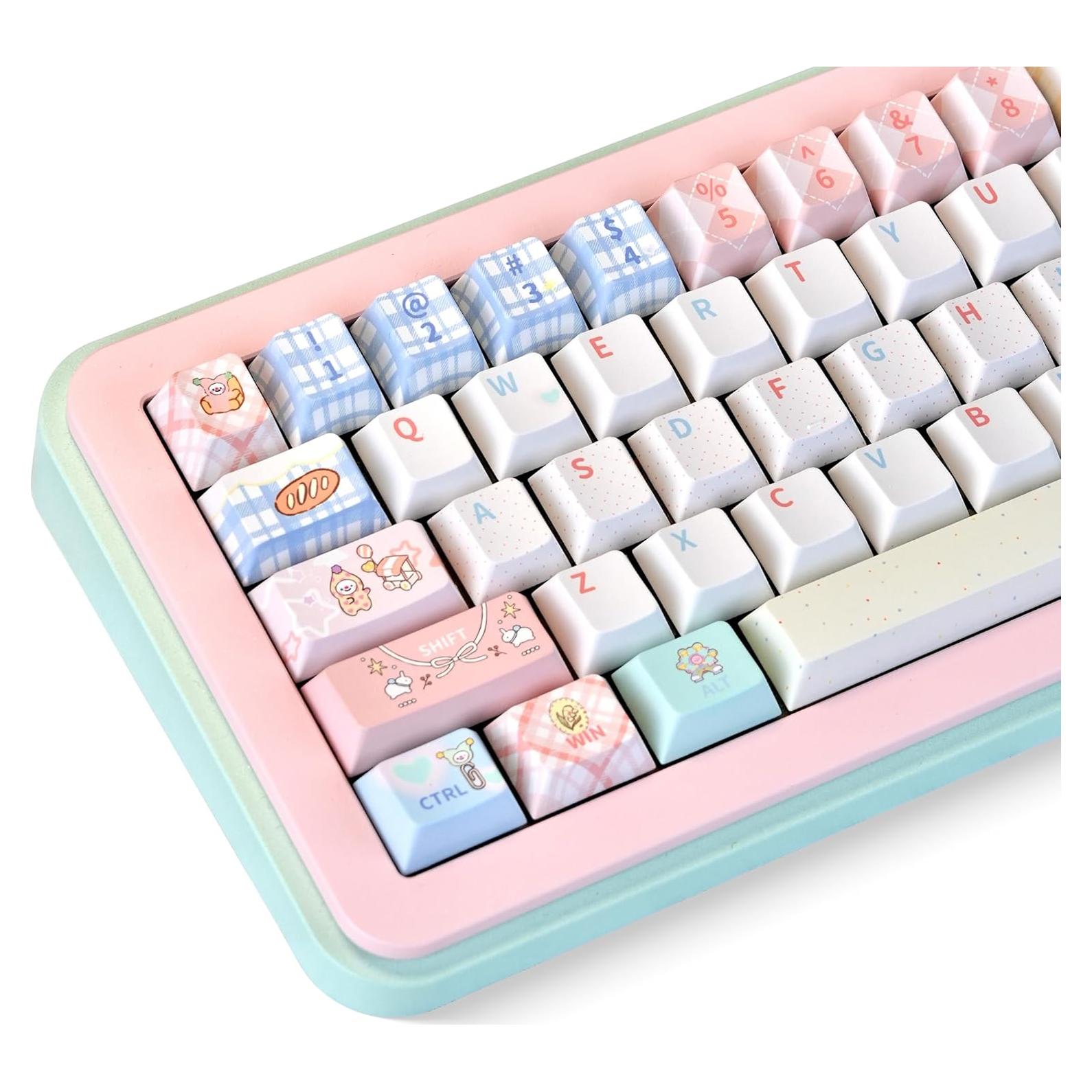 Juego de Teclas PBT Circus Club 75% 157 Teclas Cherry