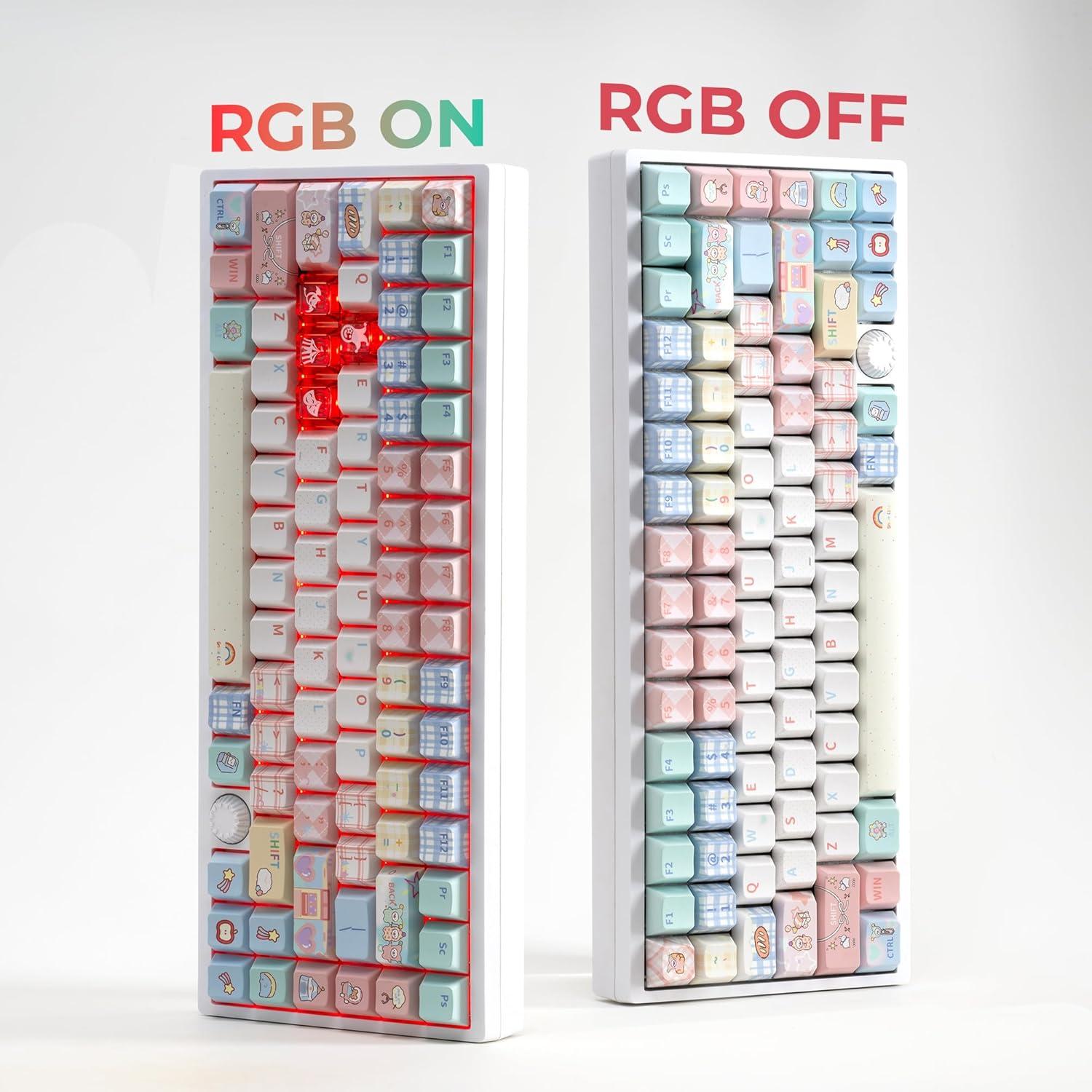 Juego de Teclas PBT Circus Club 75% 157 Teclas Cherry