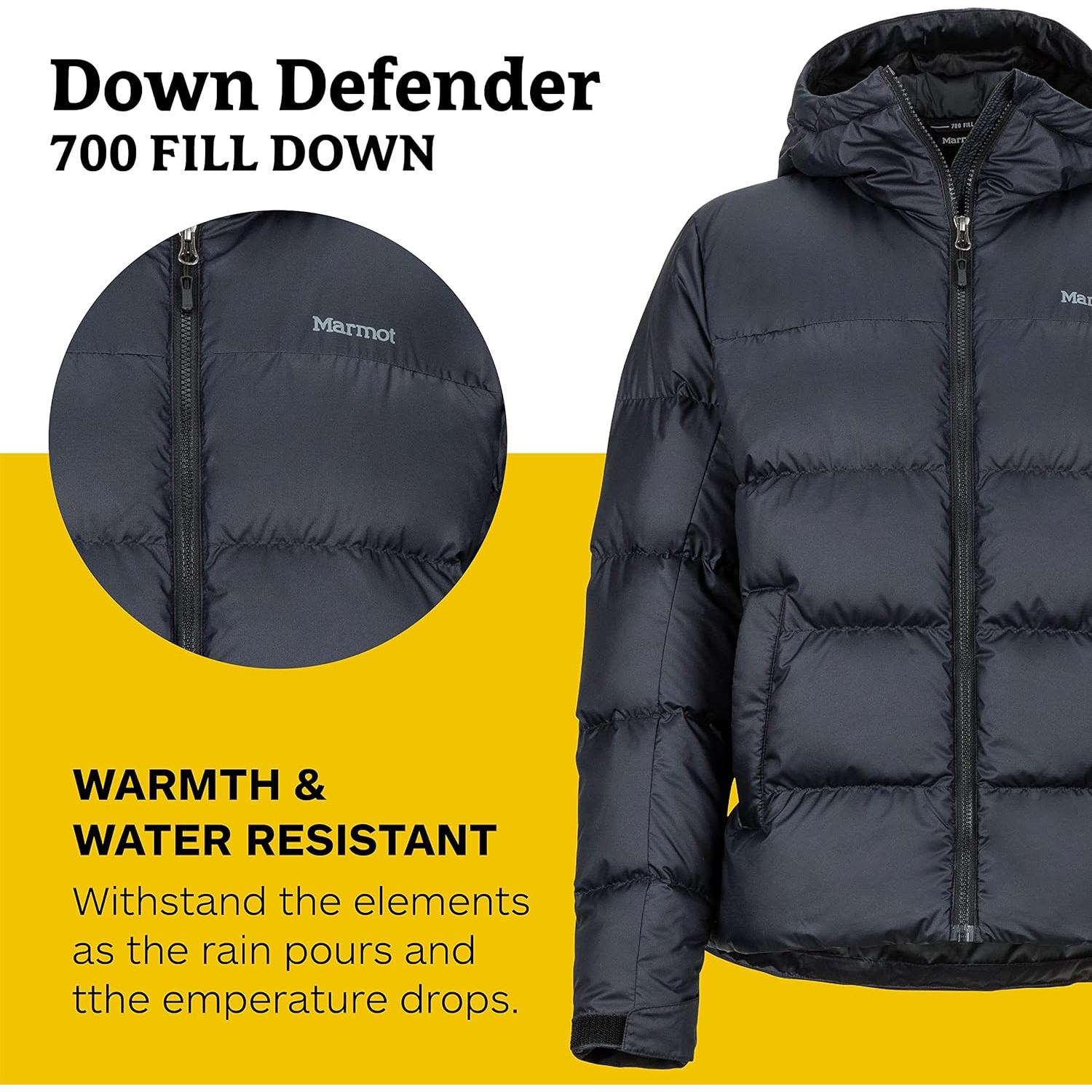 Chaqueta Puffer Marmot Guides Down Mujer - Aislante 700, Resistente Agua