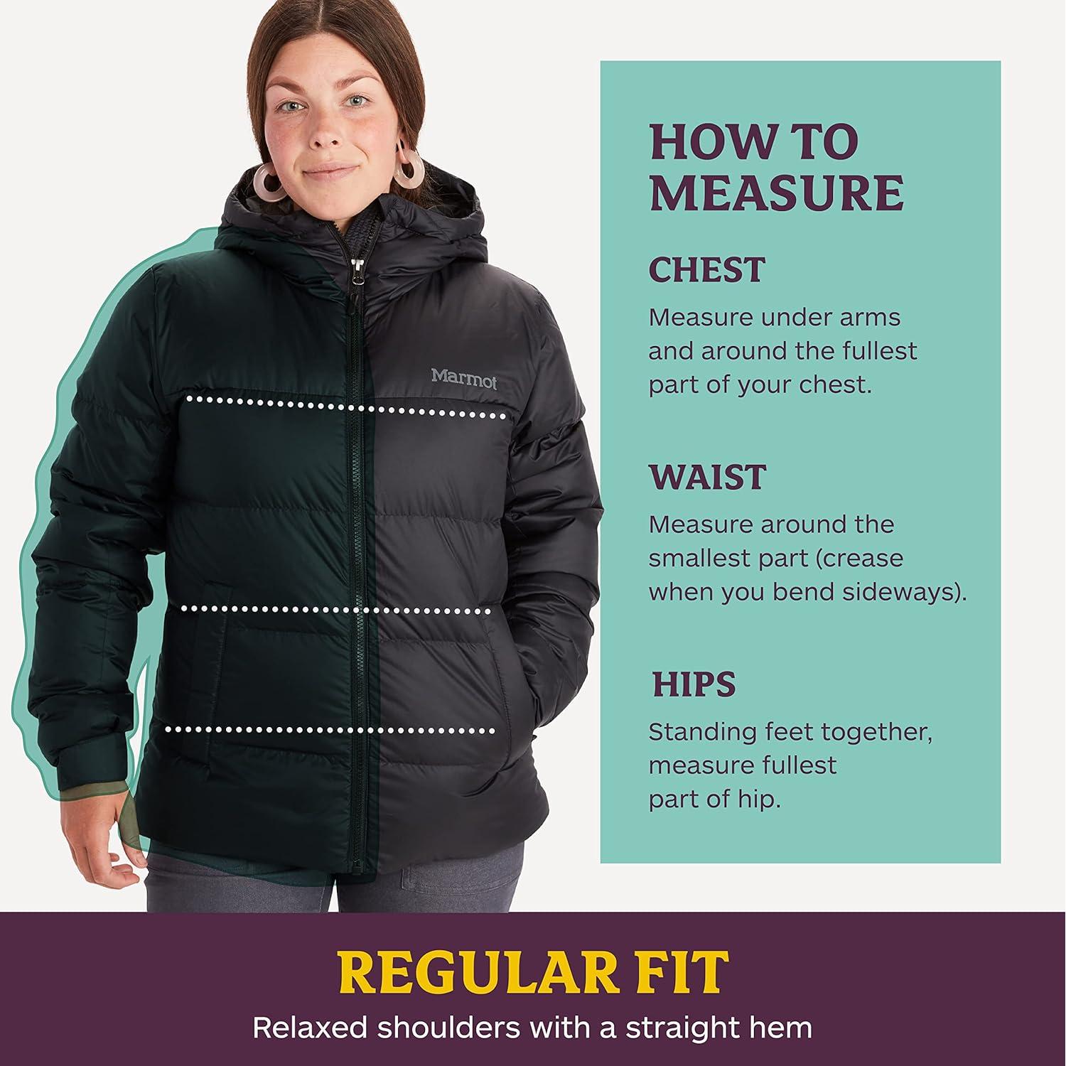 Chaqueta Puffer Marmot Guides Down Mujer - Aislante 700, Resistente Agua