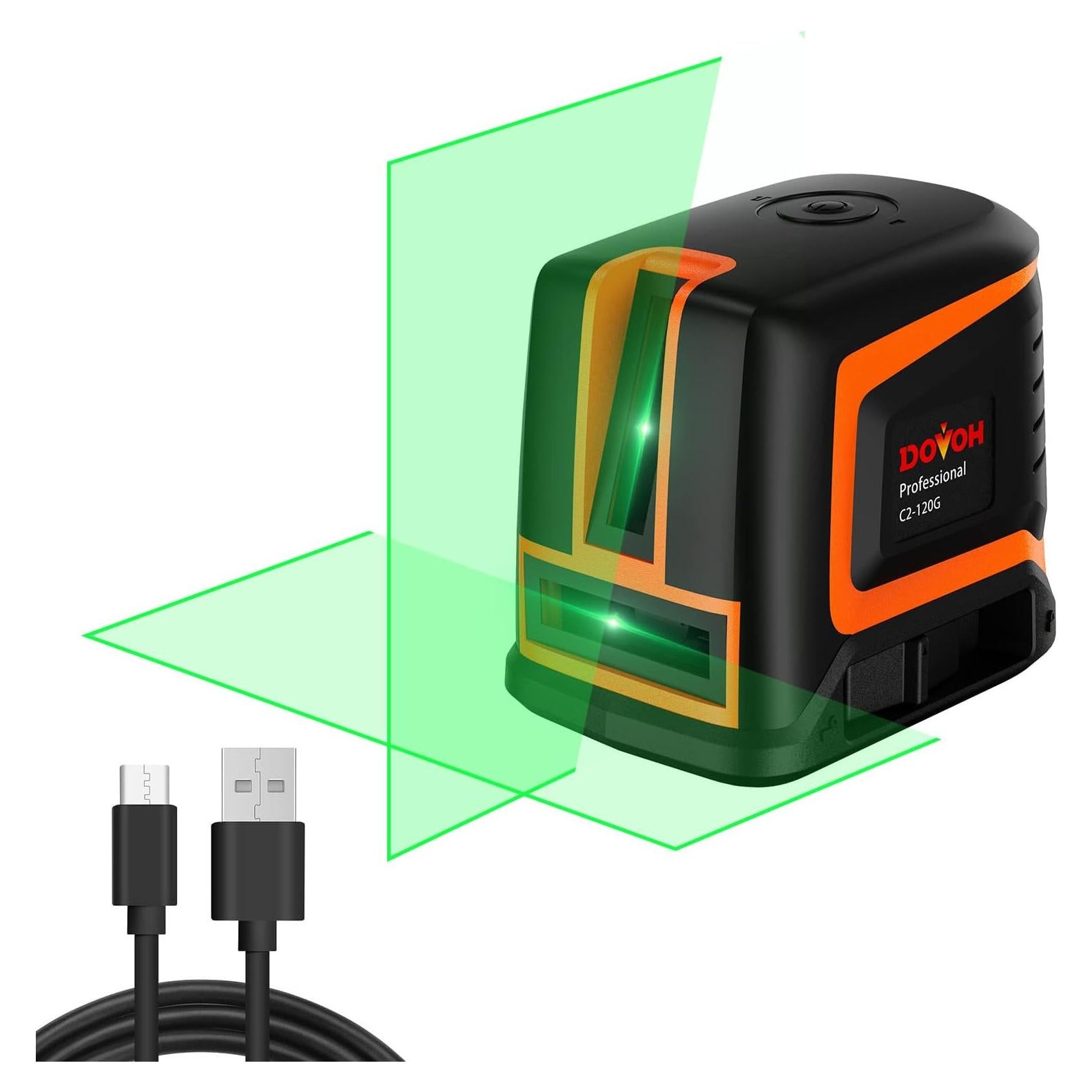 Nivel Láser Verde DOVOH C2-120G Autonivelante 20m