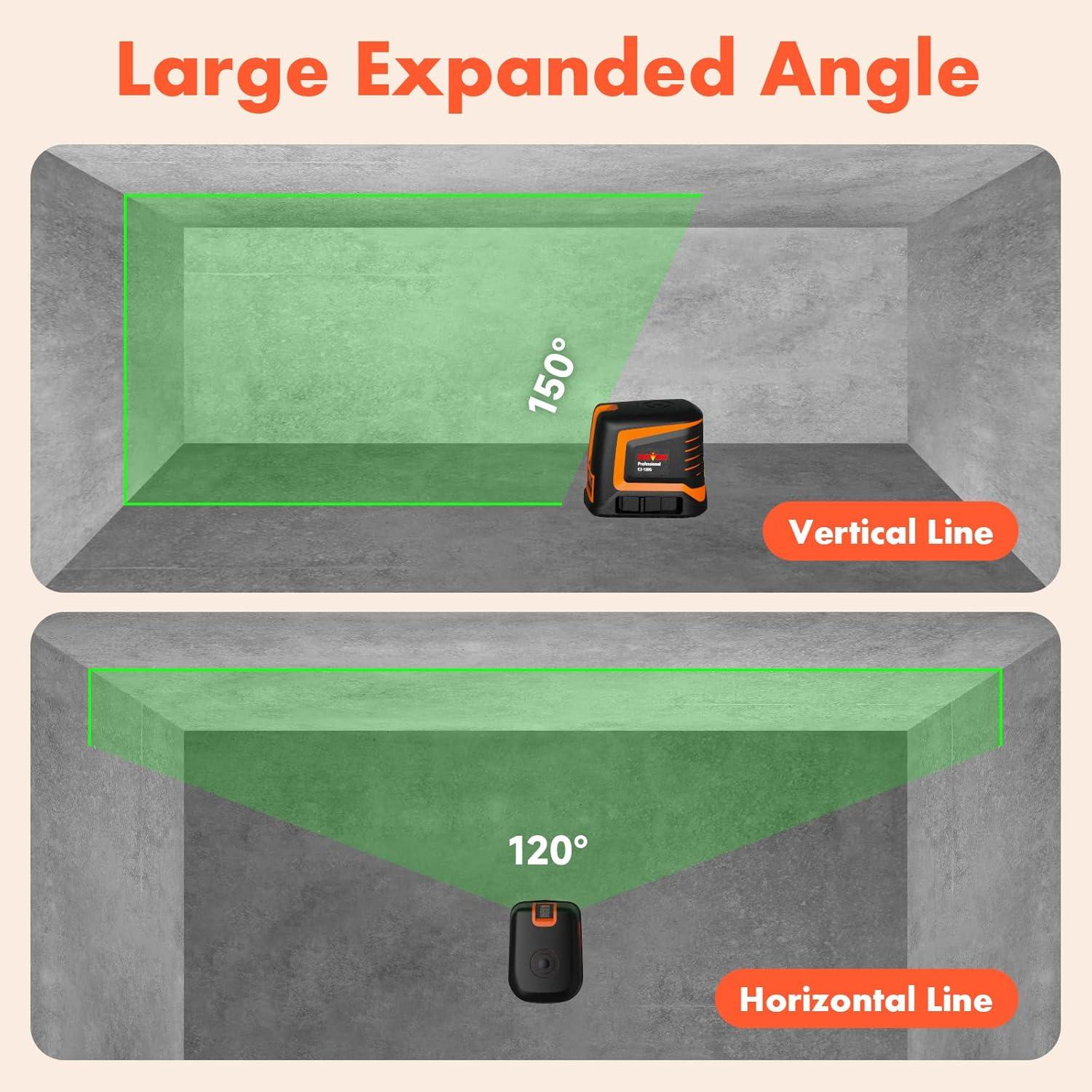 Nivel Láser Verde DOVOH C2-120G Autonivelante 20m