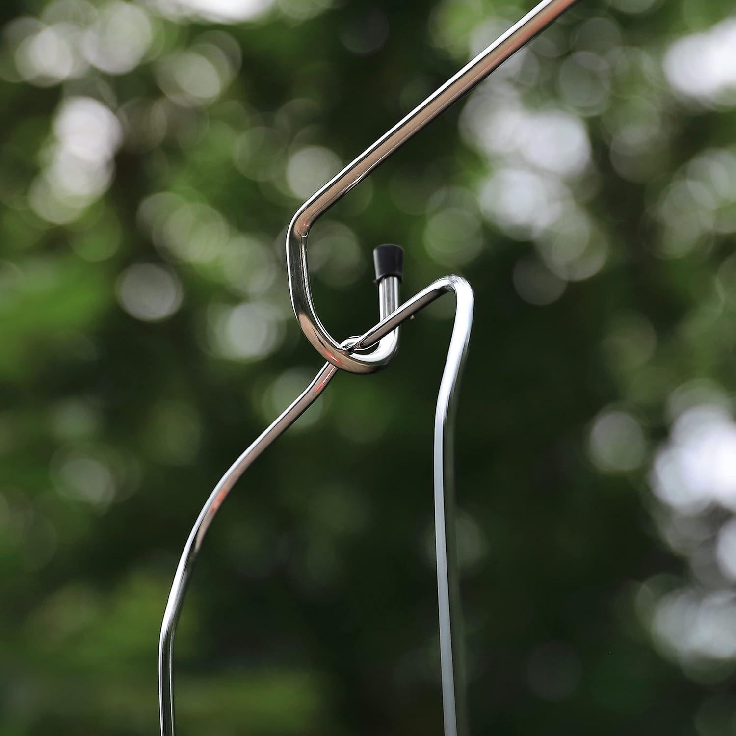 Soporte de Linterna Camping Moon D-240 Acero Inoxidable Ajustable