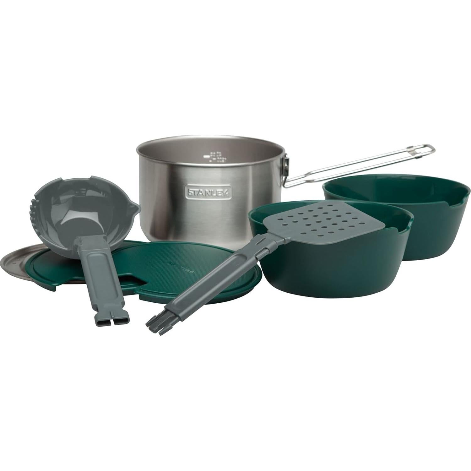 Conjunto de Cocina de Campamento Stanley 8 Piezas Acero Inoxidable
