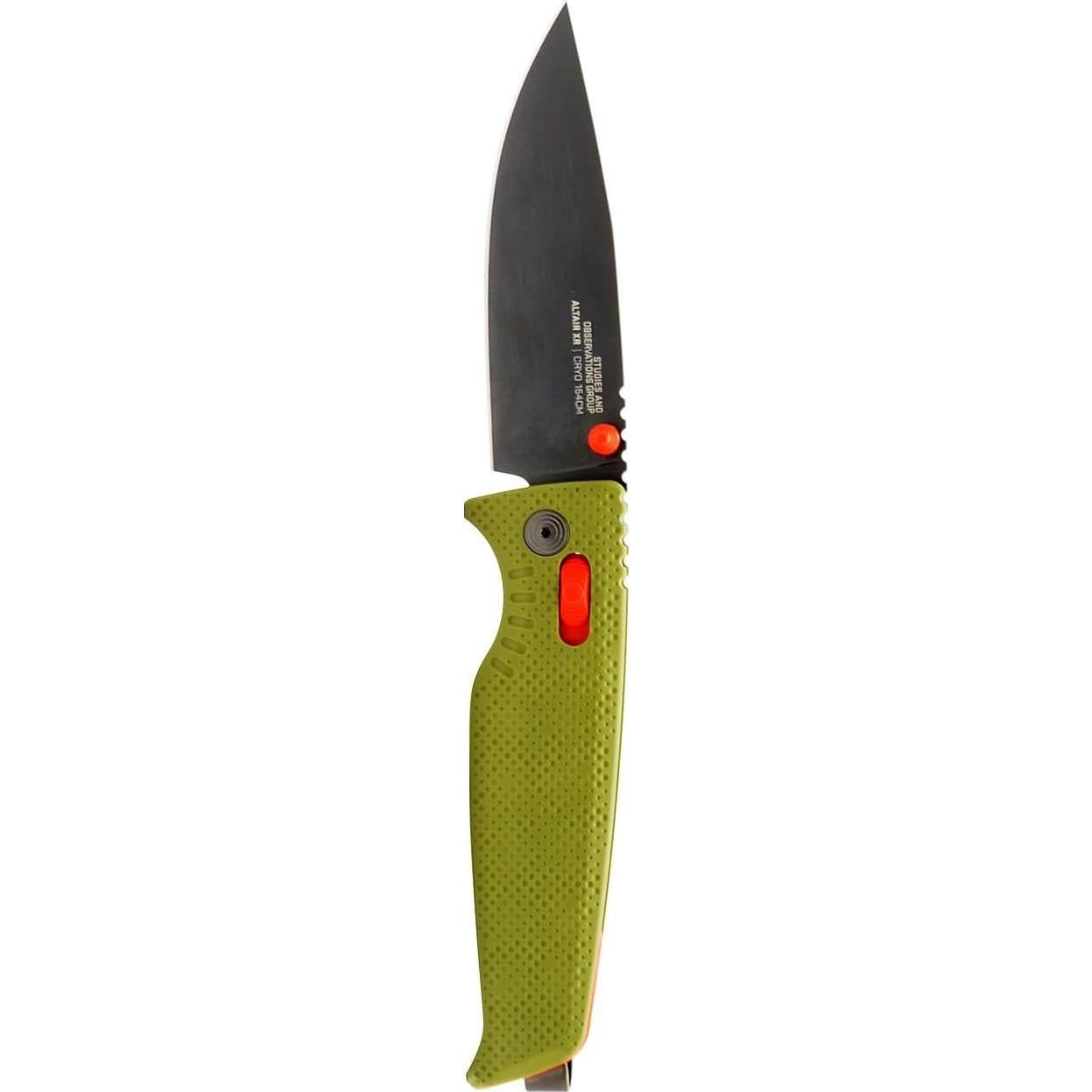 Cuchillo Plegable SOG Altair XR Verde Campo Acero CRYO 154CM