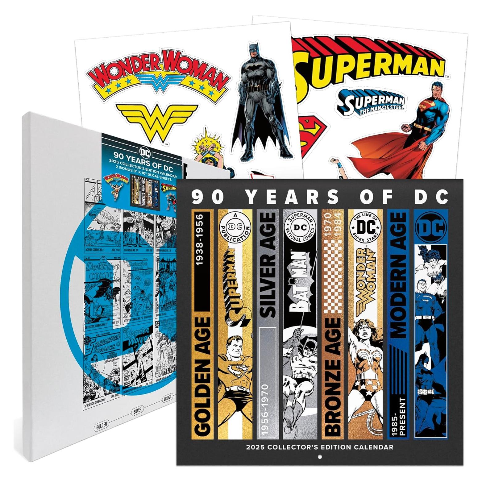 2025 DC Comics - 90th Anniversary Collector's Edition Calendar