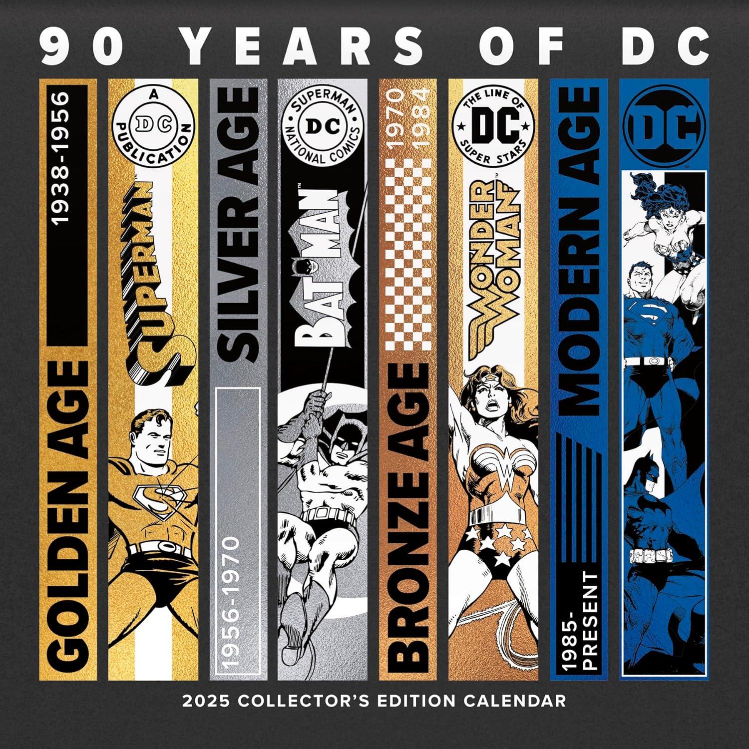 2025 DC Comics - 90th Anniversary Collector's Edition Calendar