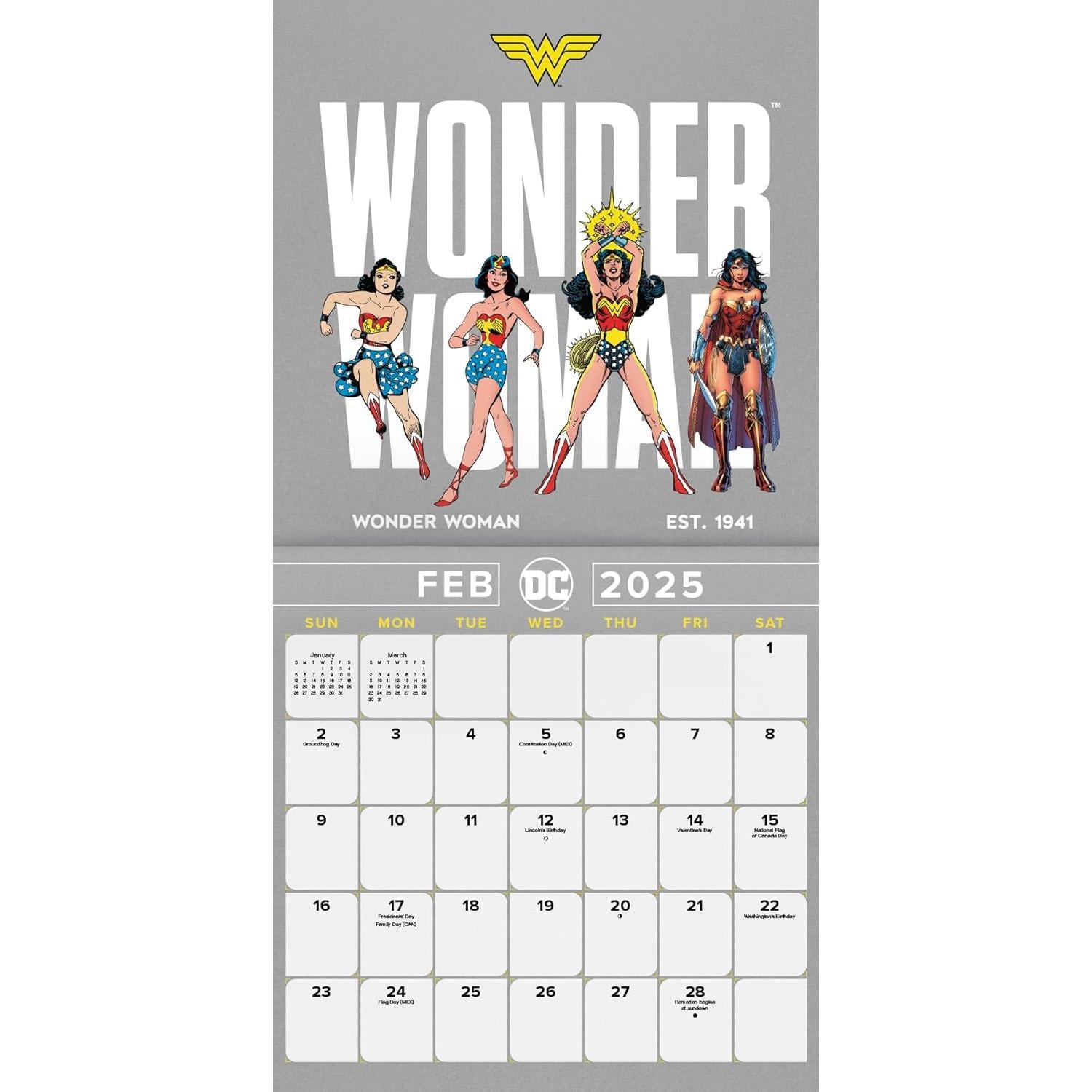 2025 DC Comics - 90th Anniversary Collector's Edition Calendar