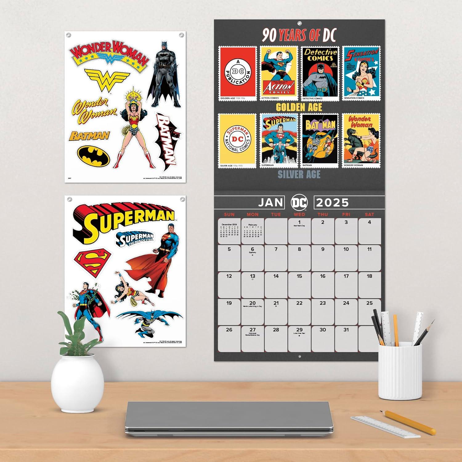 2025 DC Comics - 90th Anniversary Collector's Edition Calendar