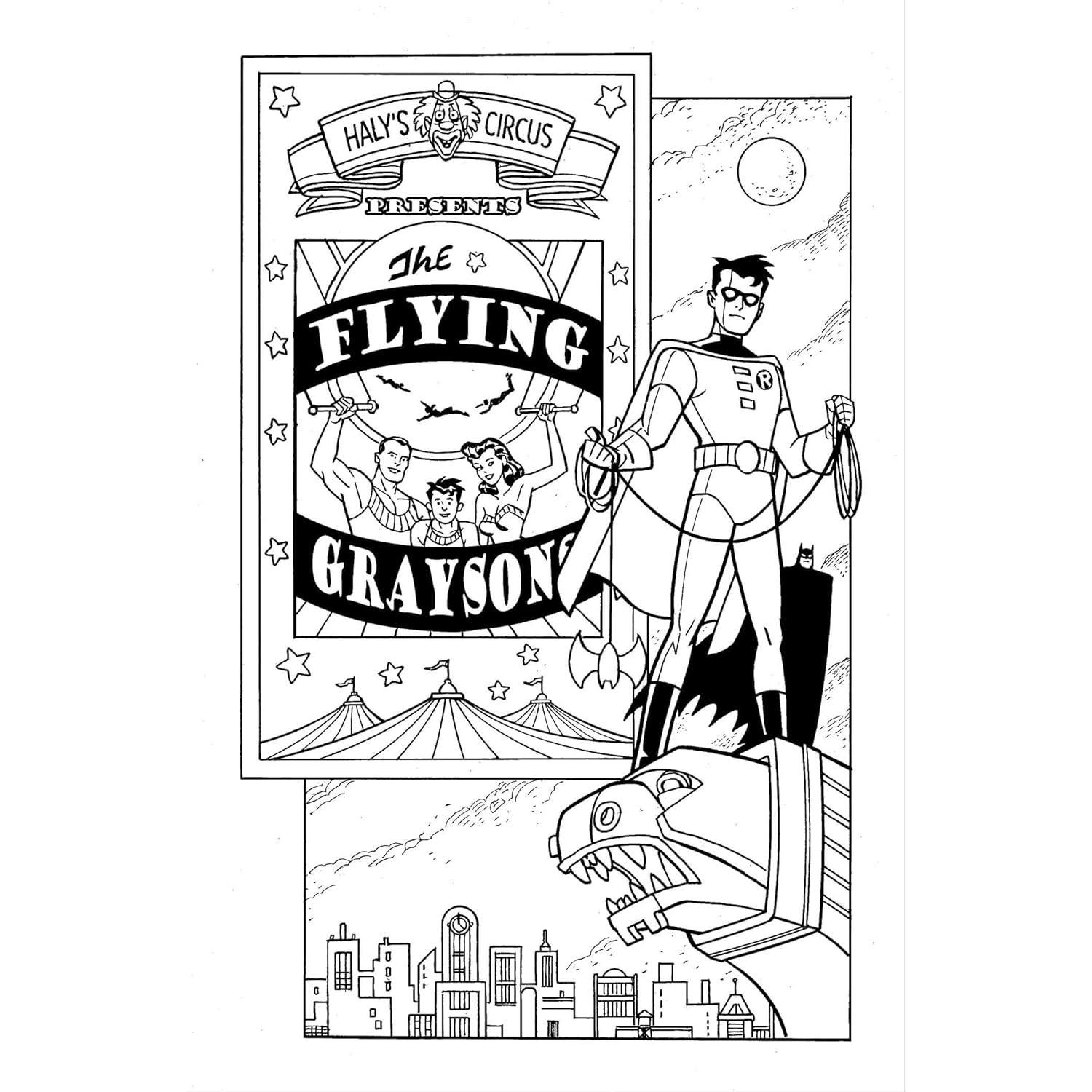 Batman: The Animated Series: Official Coloring Book