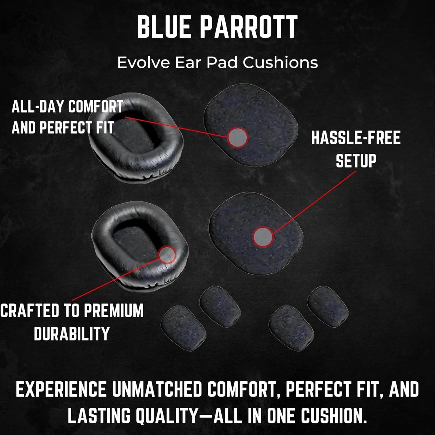 Kit de Almohadillas Global Teck para Auricular BlueParrott B350-XT