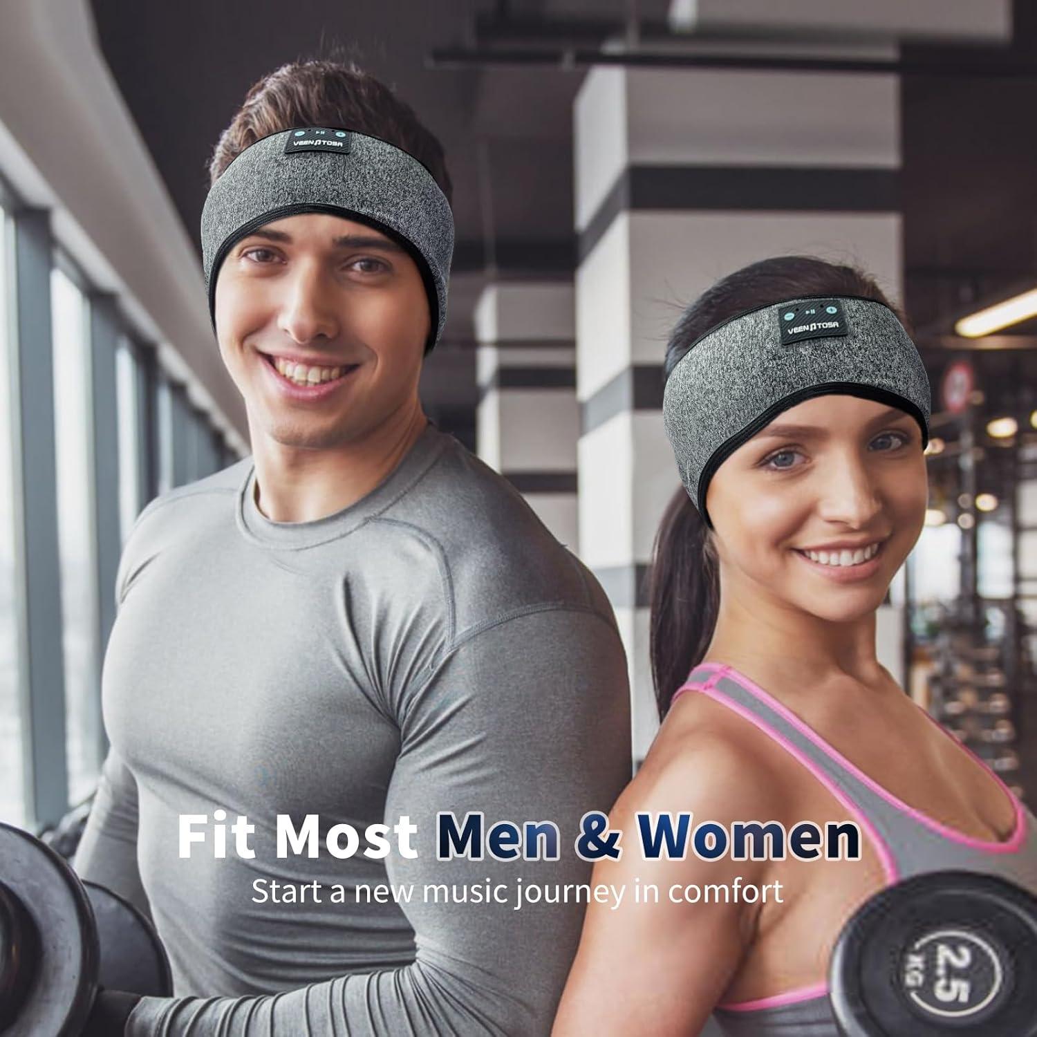 Auriculares para dormir Veeniitosr Oliver Bluetooth 20h Gris