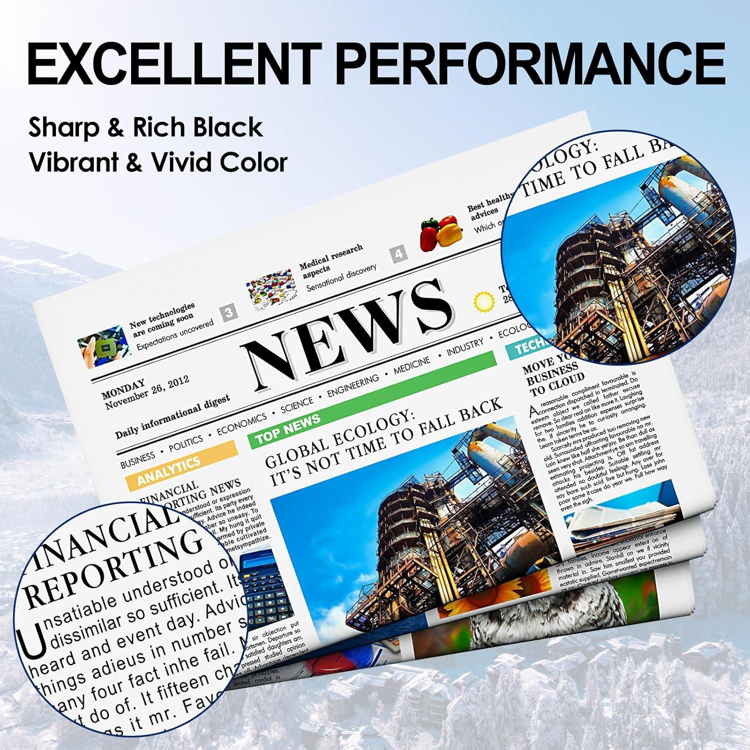 Cartuchos de Tinta Compatibles DOUBLE D LC20E - Paquete de 8