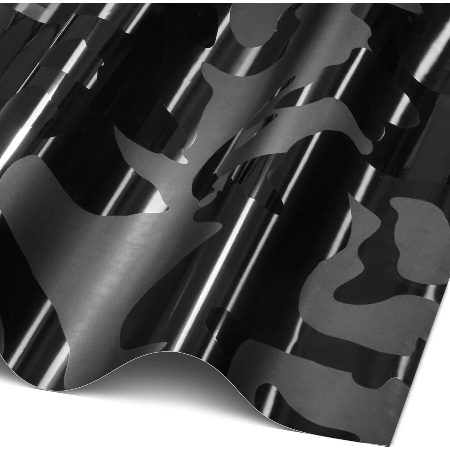 Vinilo Camuflaje VViViD+ Negro Multi-Finish 30.48x152.4cm