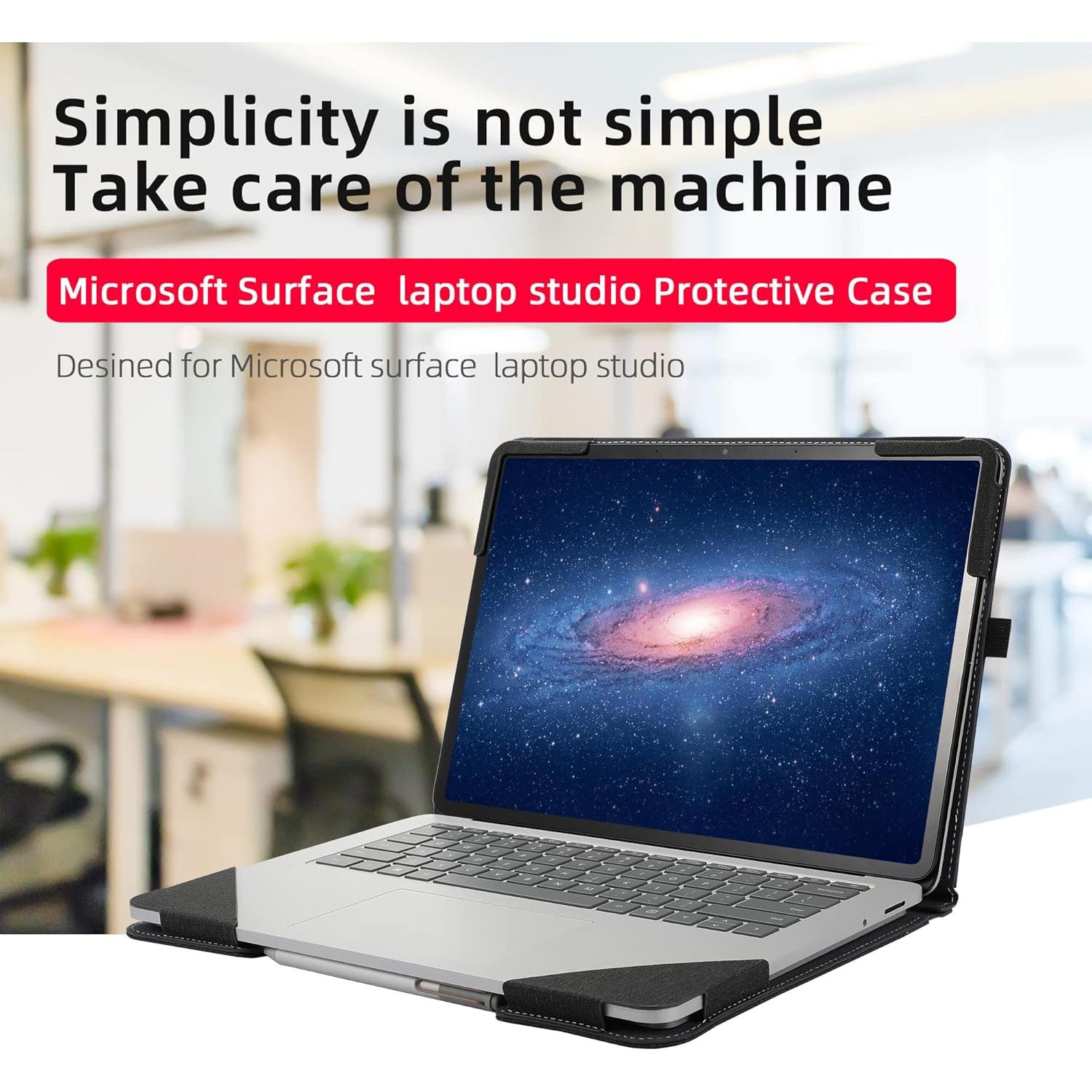 Funda para Surface Laptop Studio 2 14.4" PU Negra