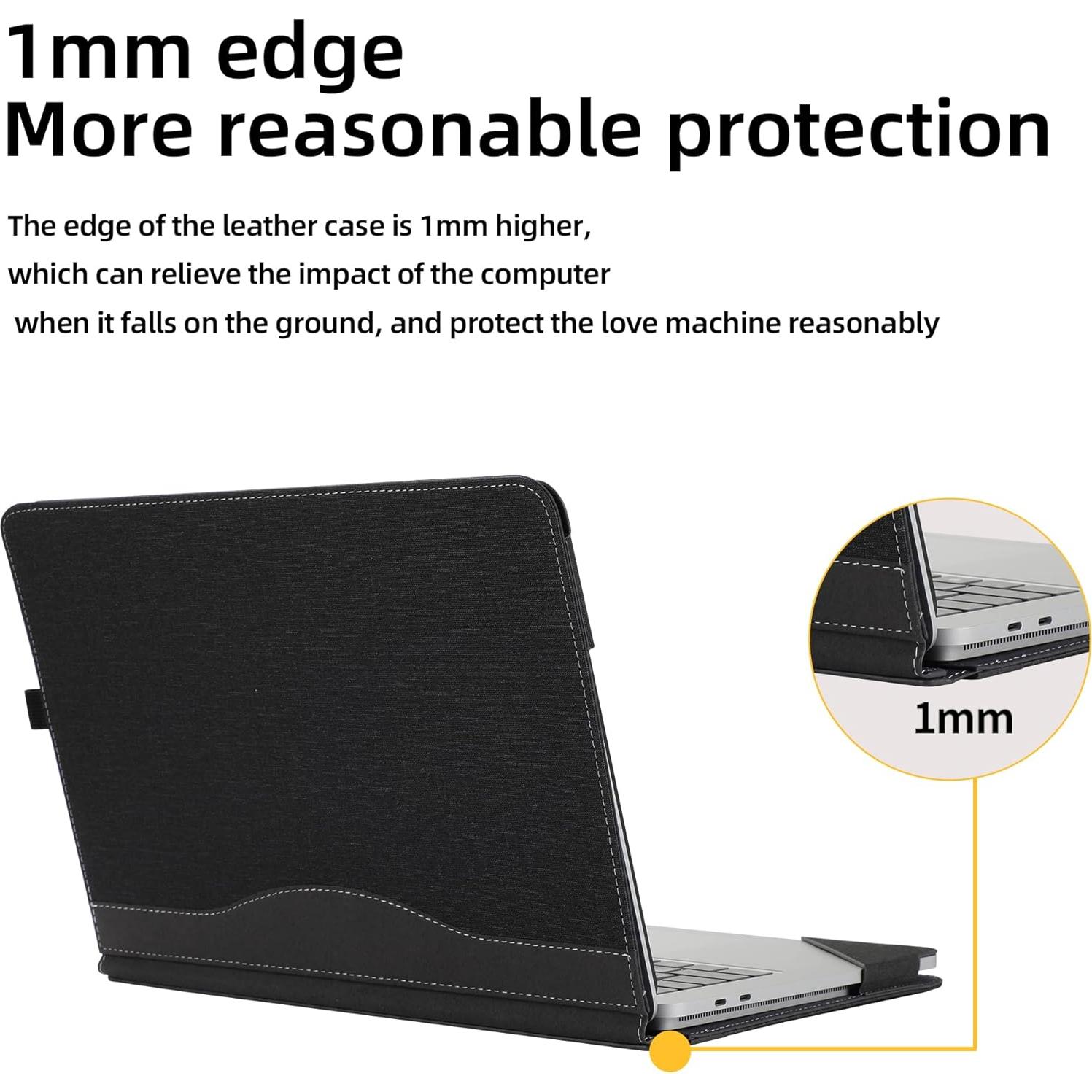 Funda para Surface Laptop Studio 2 14.4" PU Negra