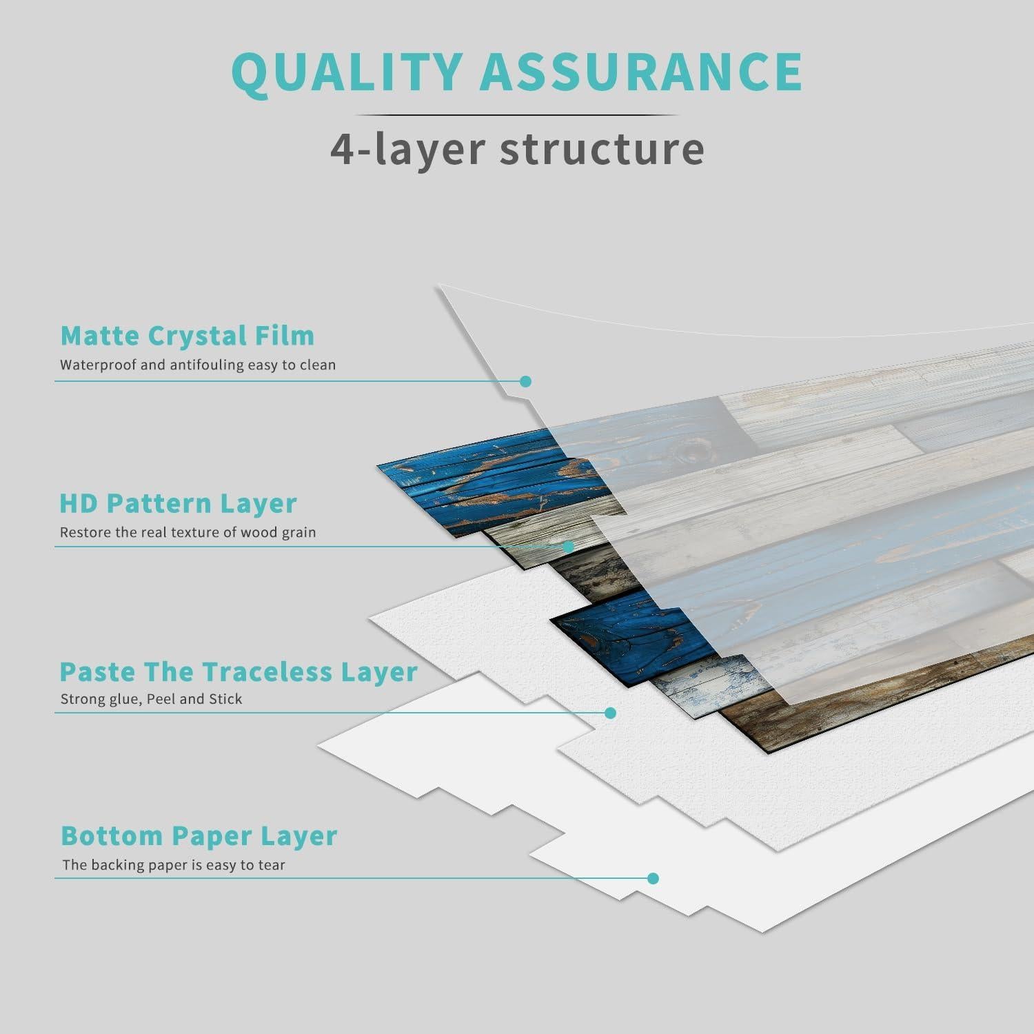 Azulejos autoadhesivos de vinilo Neonwink 25 piezas 24.6x12 cm