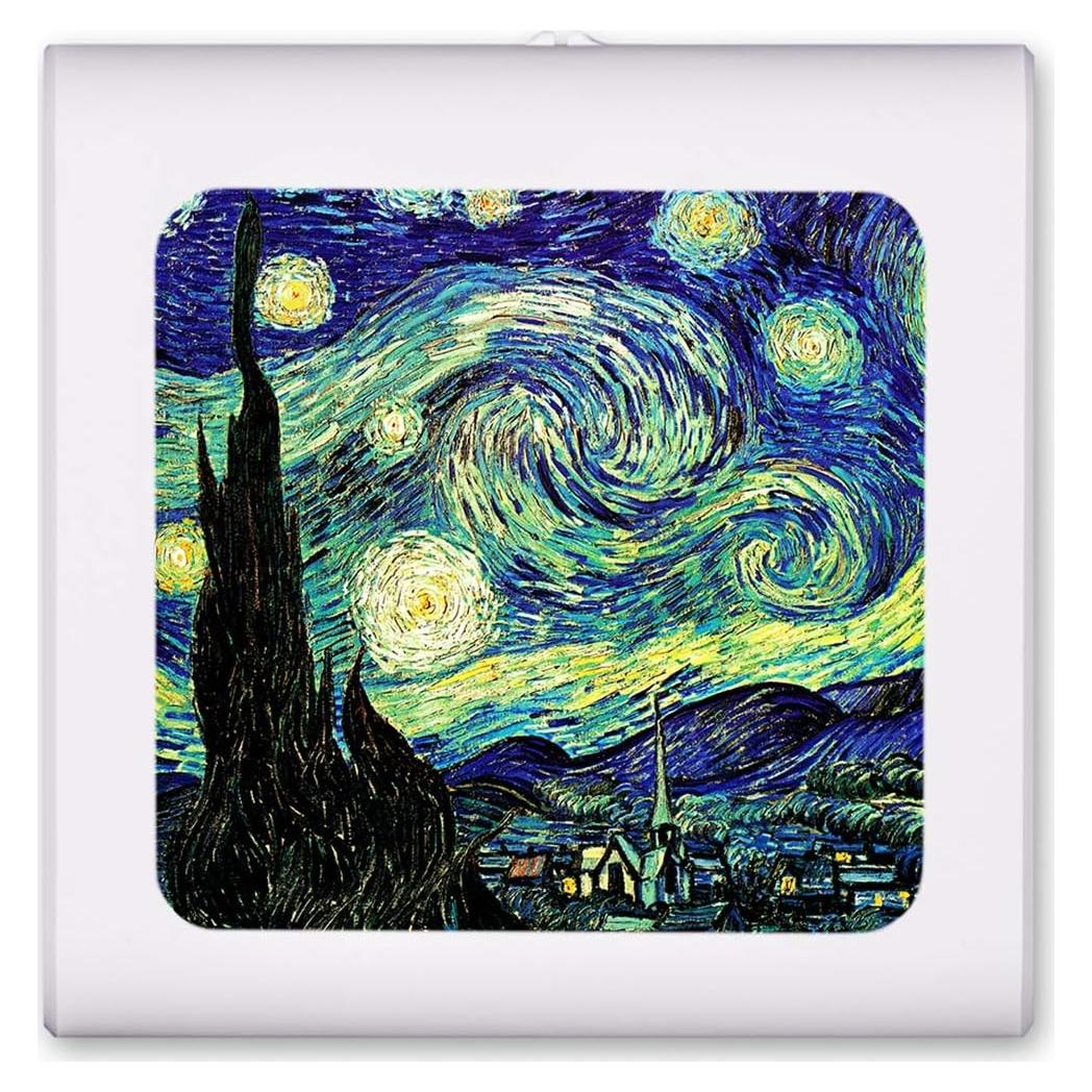 Luz Nocturna LED Art Plates Regulable con Sensor Automático