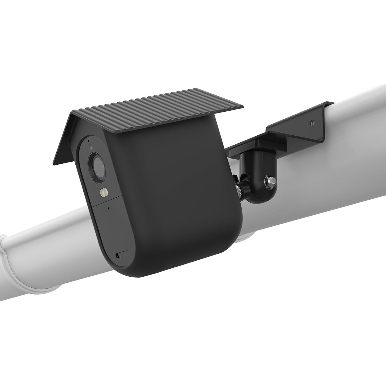 Soporte de canalón Holaca y funda silicona para Arlo Essential XL