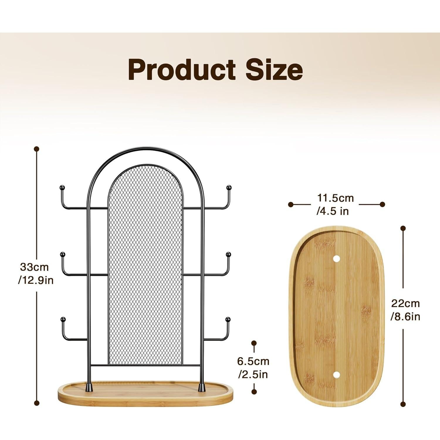 Organizador de Joyas Bussdis - Soporte para Pendientes 300 Agujeros