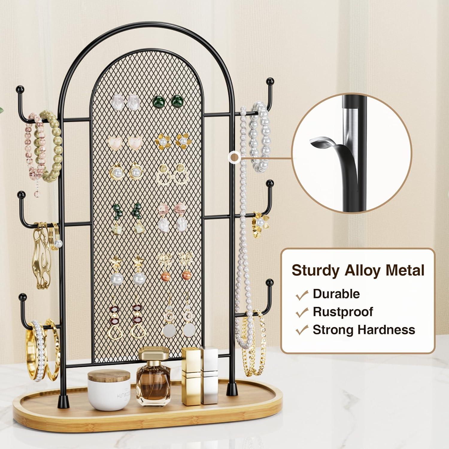 Organizador de Joyas Bussdis - Soporte para Pendientes 300 Agujeros