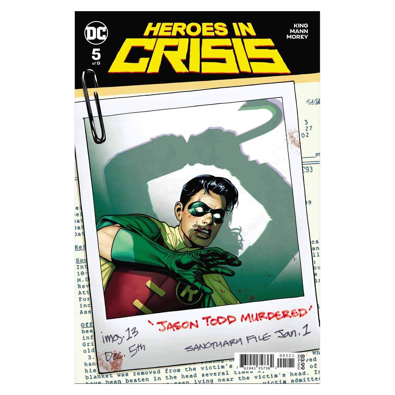 Cómic Heroes en Crisis #5 Edición Variada DC Comics