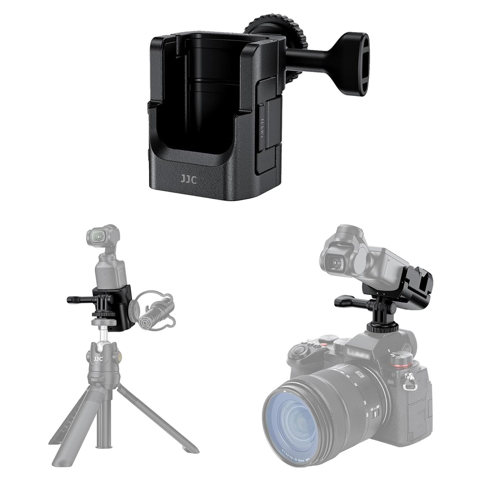 Adaptador de Expansión 3-en-1 JJC para DJI Osmo Pocket 3