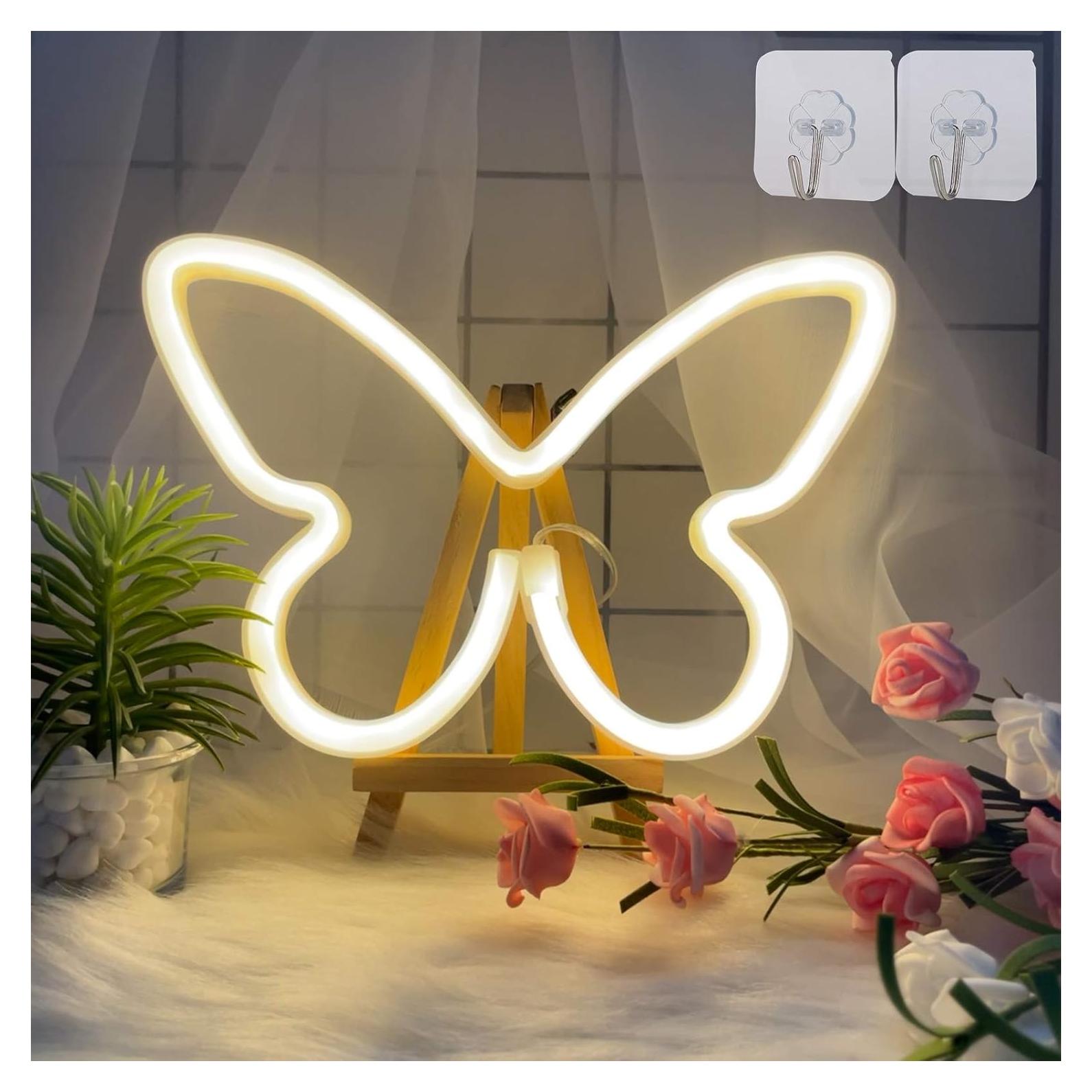 Luz Neón Decorativa ENUOLI Mariposa USB Batería 5W