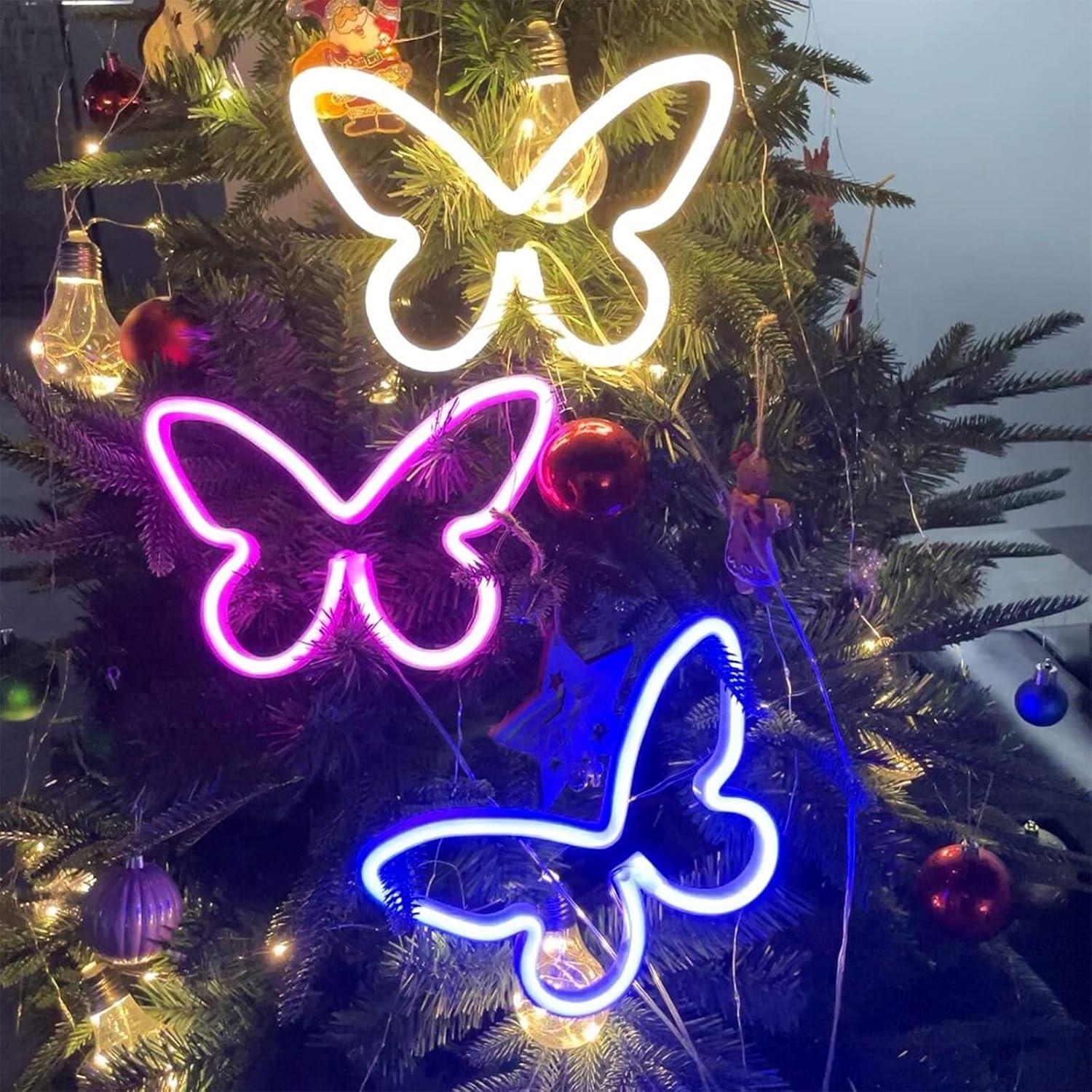 Luz Neón Decorativa ENUOLI Mariposa USB Batería 5W