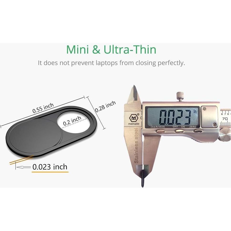 Cubierta de Webcam CloudValley Ultra Delgado 0.058 cm 4 Piezas