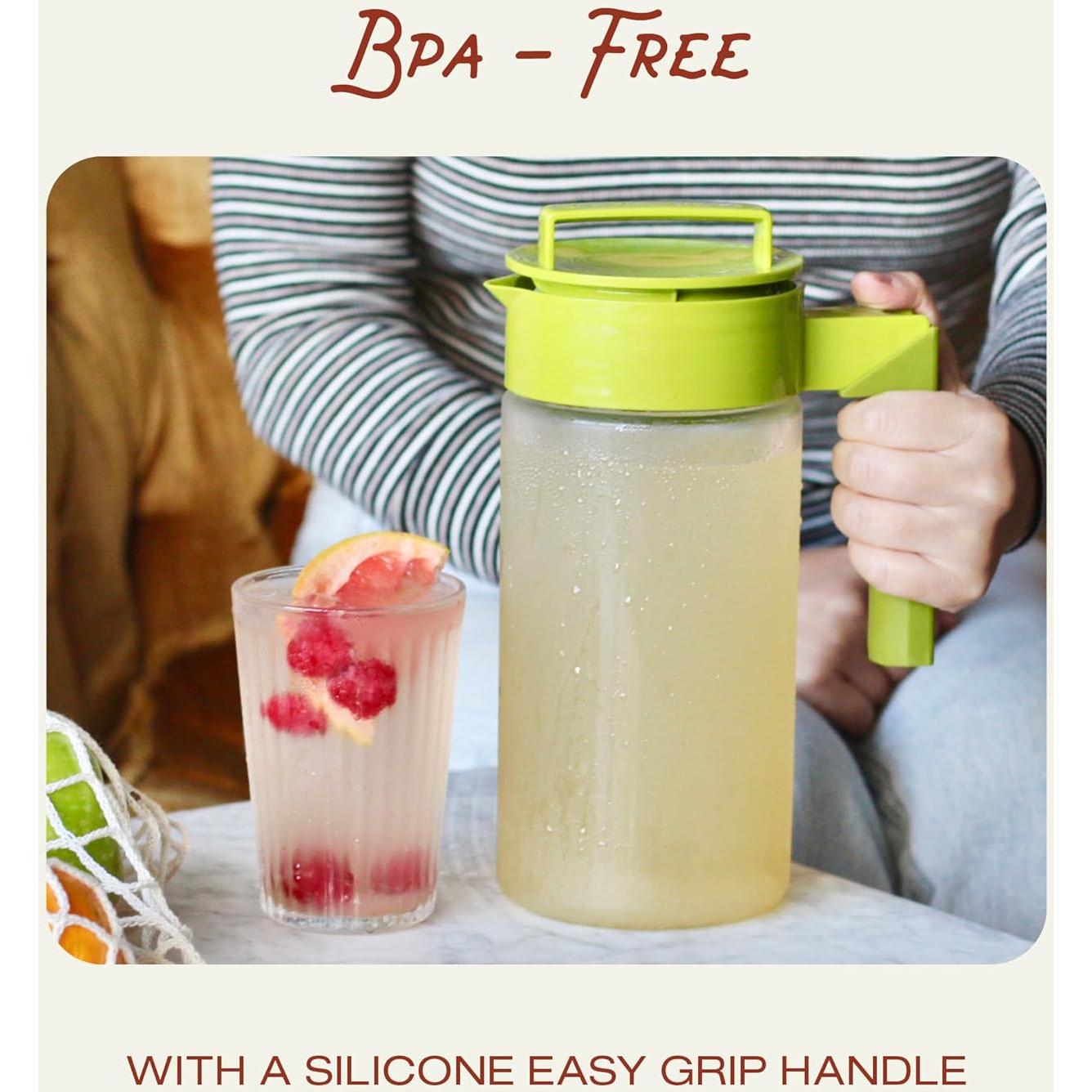 Jarra de Té Helado Takeya 1.89L con Infusor y Tapa Hermética