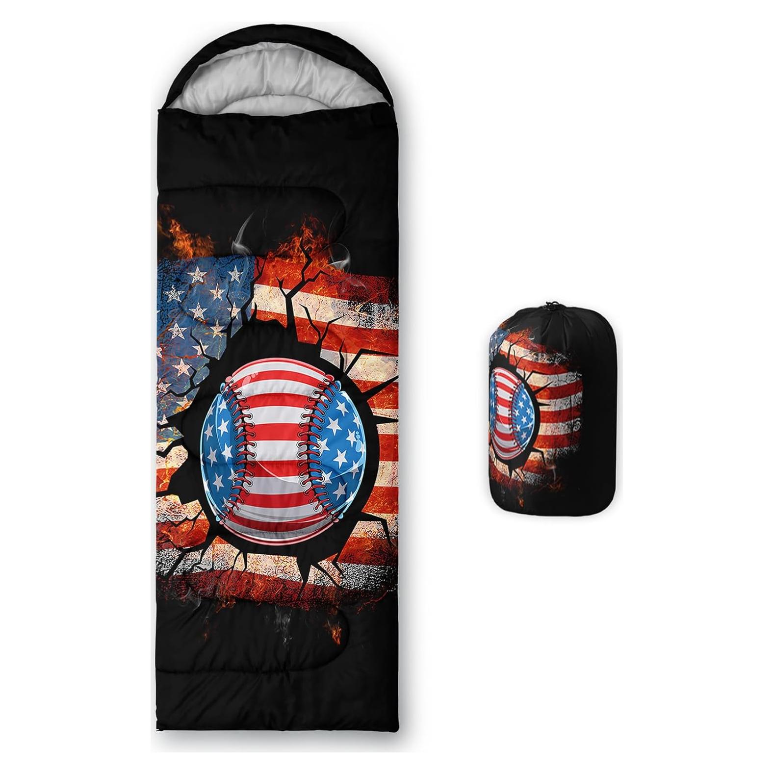 Saco de Dormir BSNTHO 3 Temporadas Impermeable 229x79cm