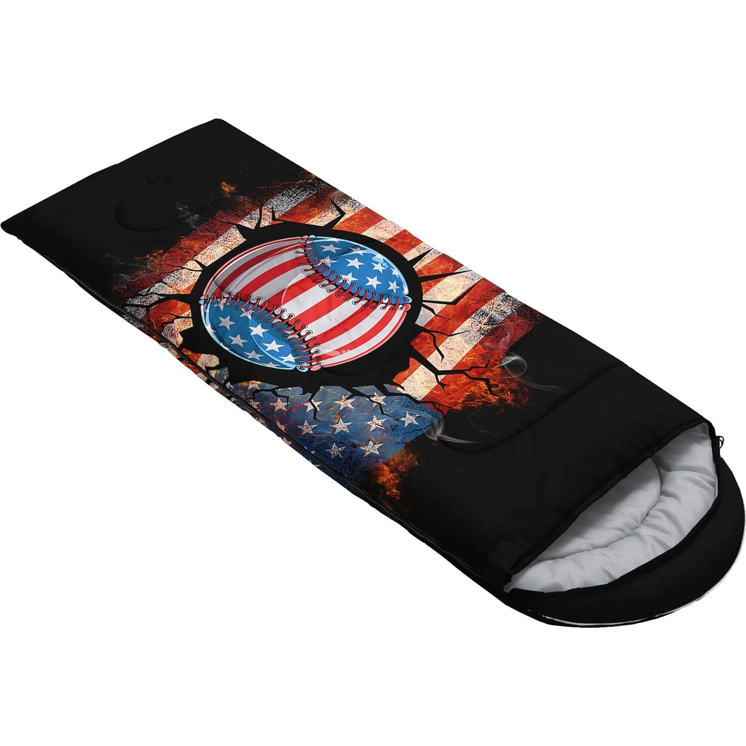 Saco de Dormir BSNTHO 3 Temporadas Impermeable 229x79cm