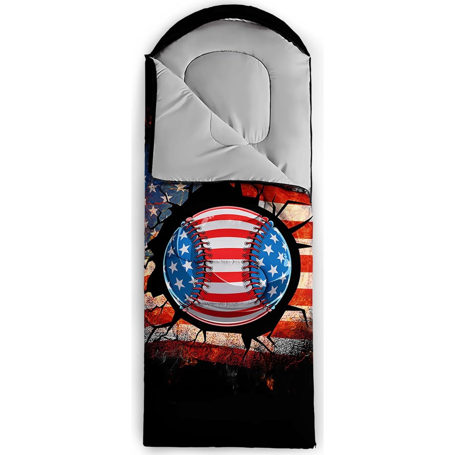 Saco de Dormir BSNTHO 3 Temporadas Impermeable 229x79cm