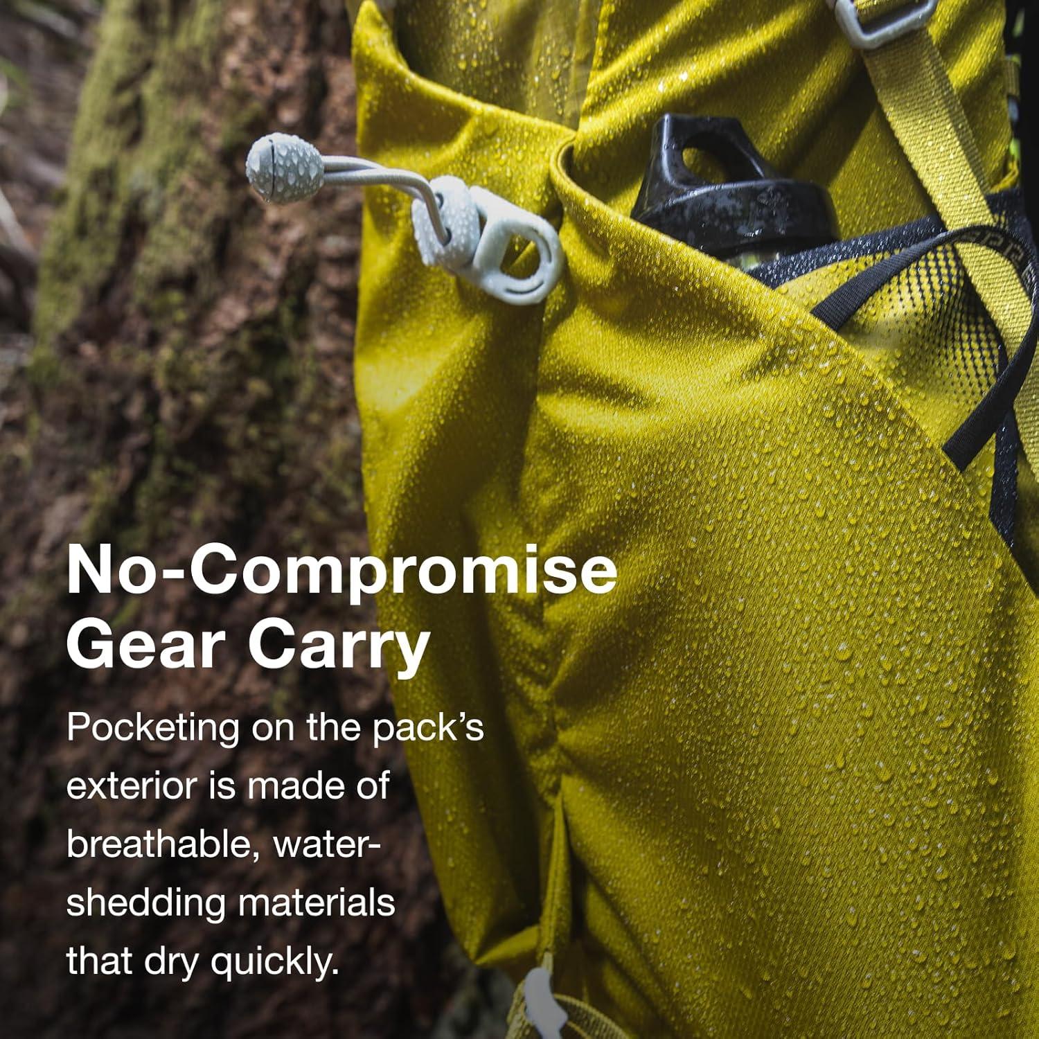 Mochila de Senderismo Osprey Downburst 26L Impermeable Amarillo