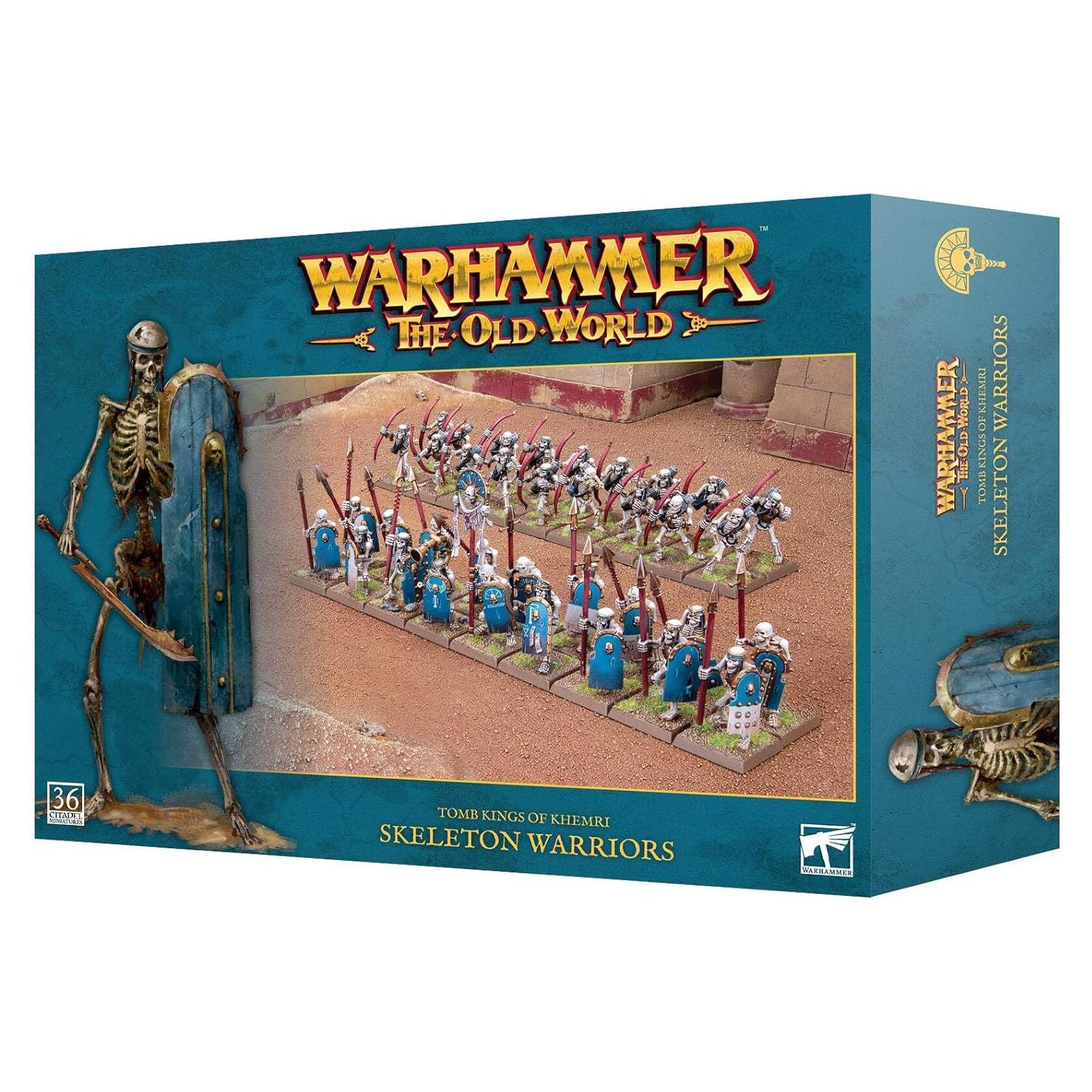 Guerreros Esqueletos Games Workshop Khemri 36 piezas 0,45 kg