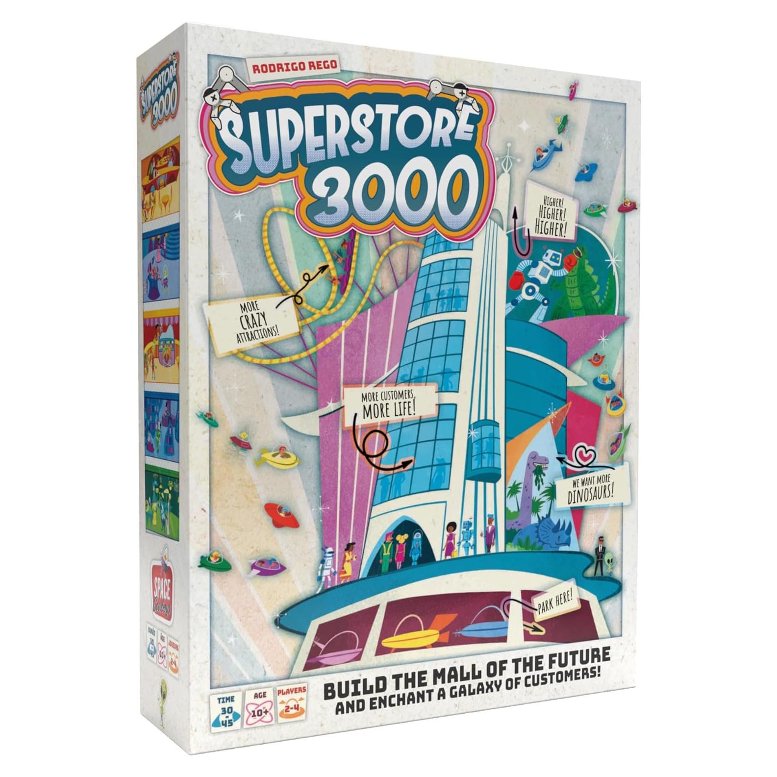 Superstore 3000 Juego de Mesa - Construye Tu Centro Comercial