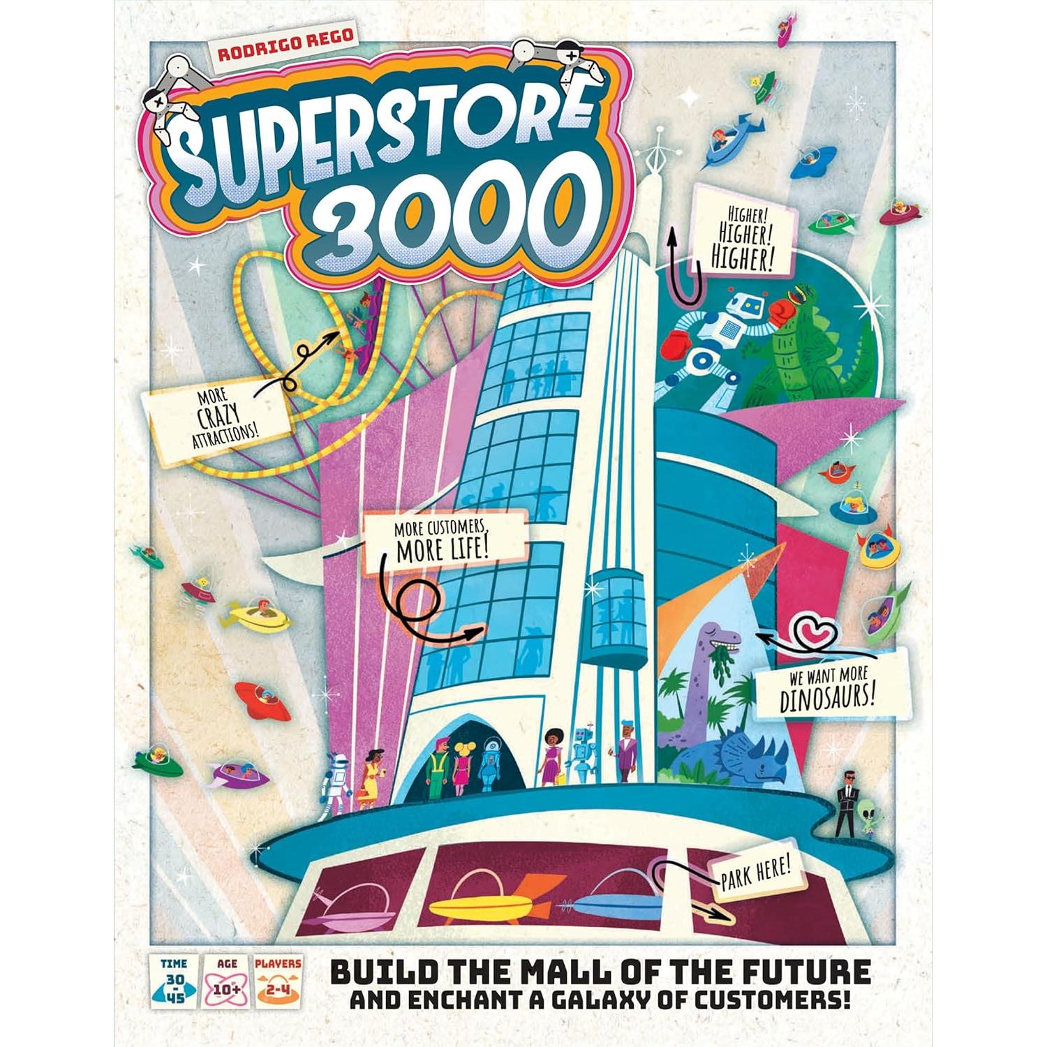 Superstore 3000 Juego de Mesa - Construye Tu Centro Comercial