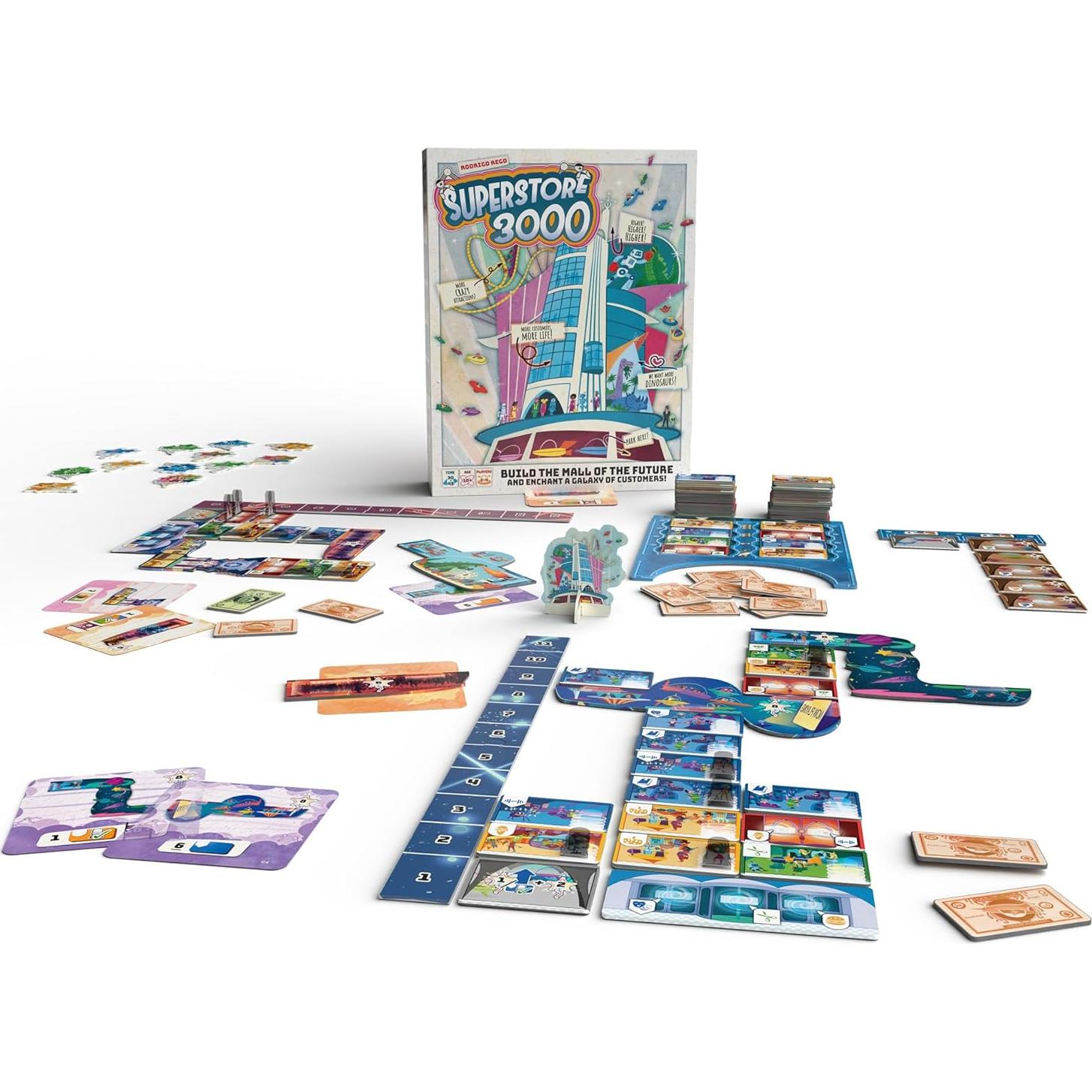 Superstore 3000 Juego de Mesa - Construye Tu Centro Comercial