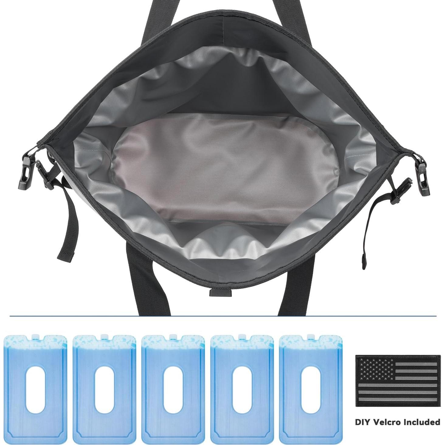 Bolsa Térmica Aislada Vogano 30L Impermeable para 40 Latas