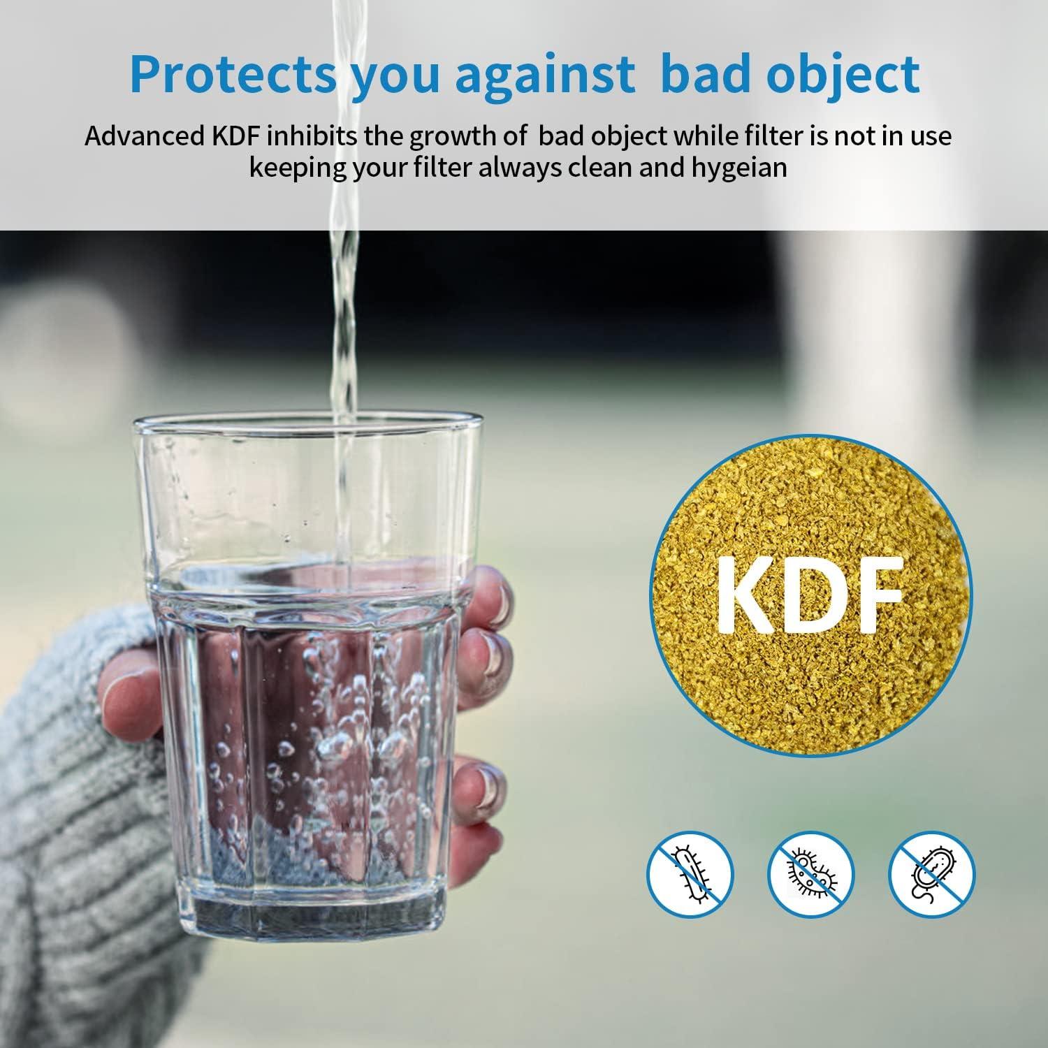 Filtro de Agua BELVITA Inline para RV - Paquete de 2 Filtros